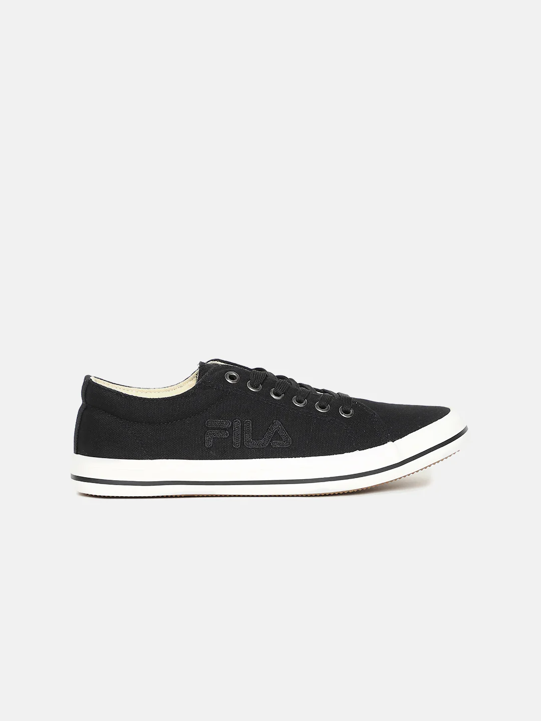 Fila Black Thuram Unisex Canvas Sneaker - Image 3