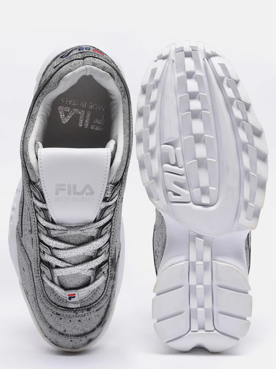 Fila Black Disruptor 2-Made In Italy Women's Sneakers - Image 4