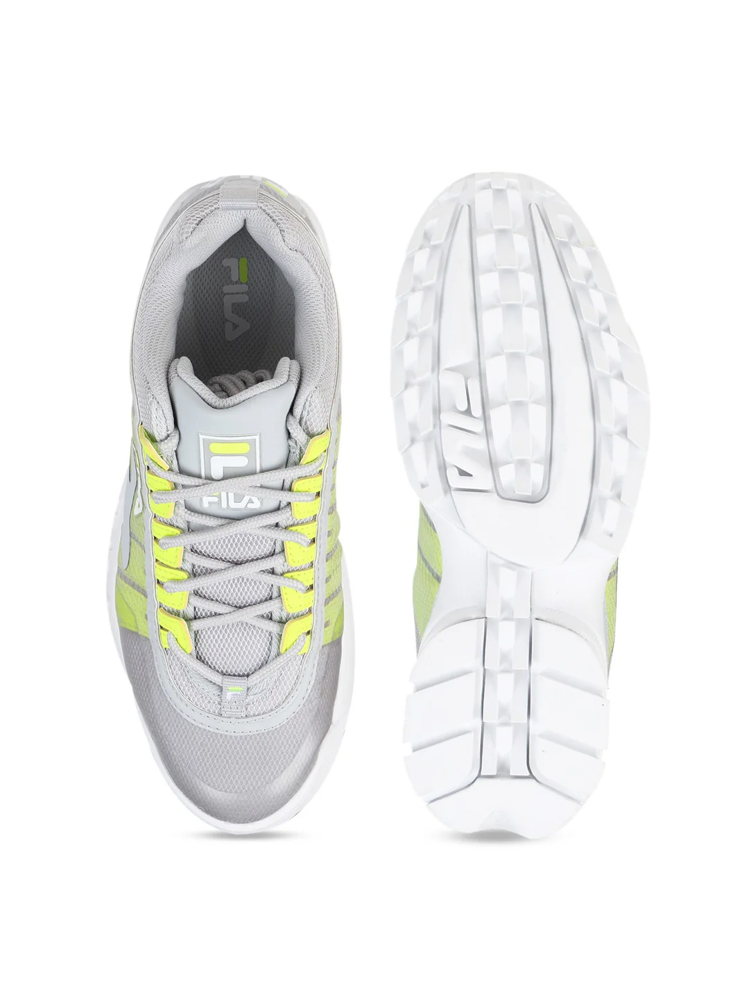 Fila Grey Disruptor II Monomesh Women's Sneaker - Image 4