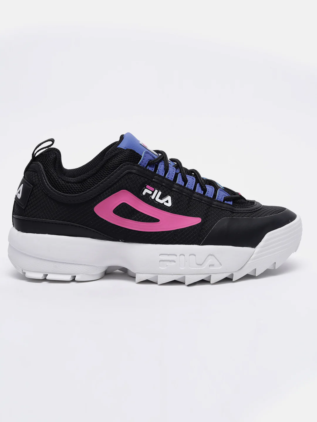 Fila Black Disruptor II Monomesh Women's Sneakers - Image 3