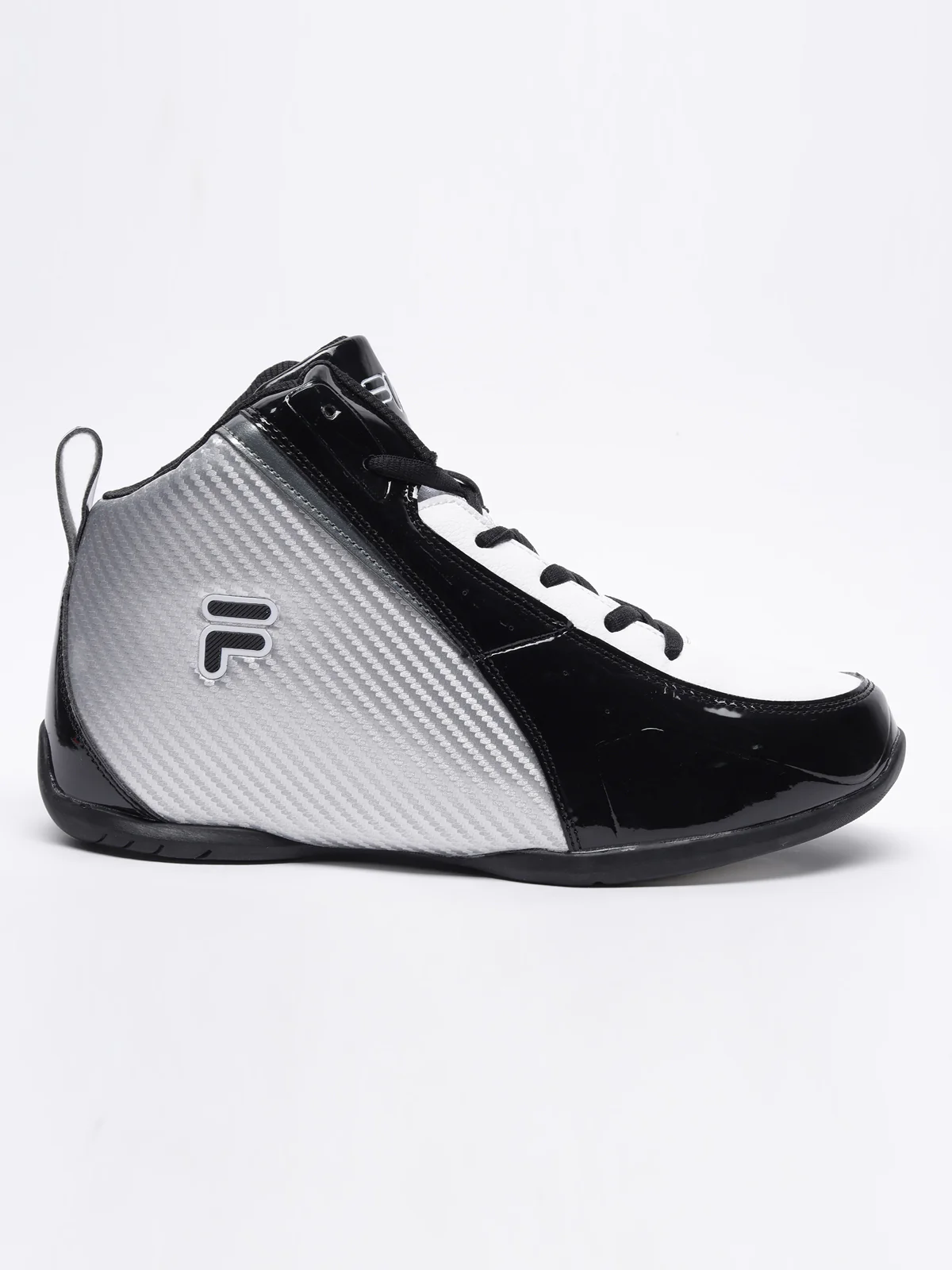 Fila Black Free Throw III Men's Basketball Shoes - Image 3