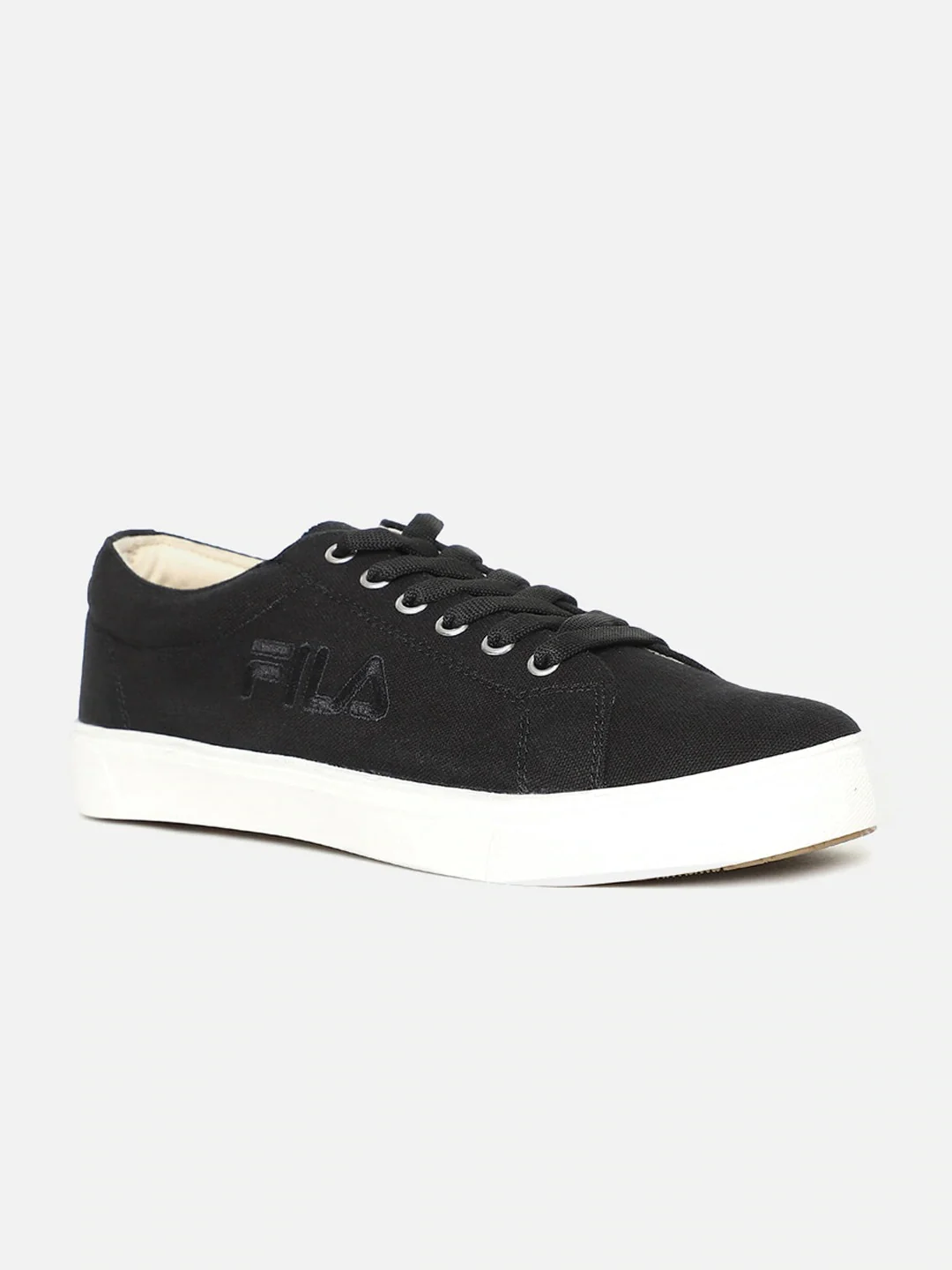 Fila Black Thuram 21 Unisex Canvas Sneaker