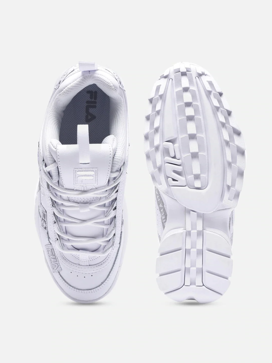 Fila Grey Disruptor II 110Yr Collection Women's Sneaker - Image 4