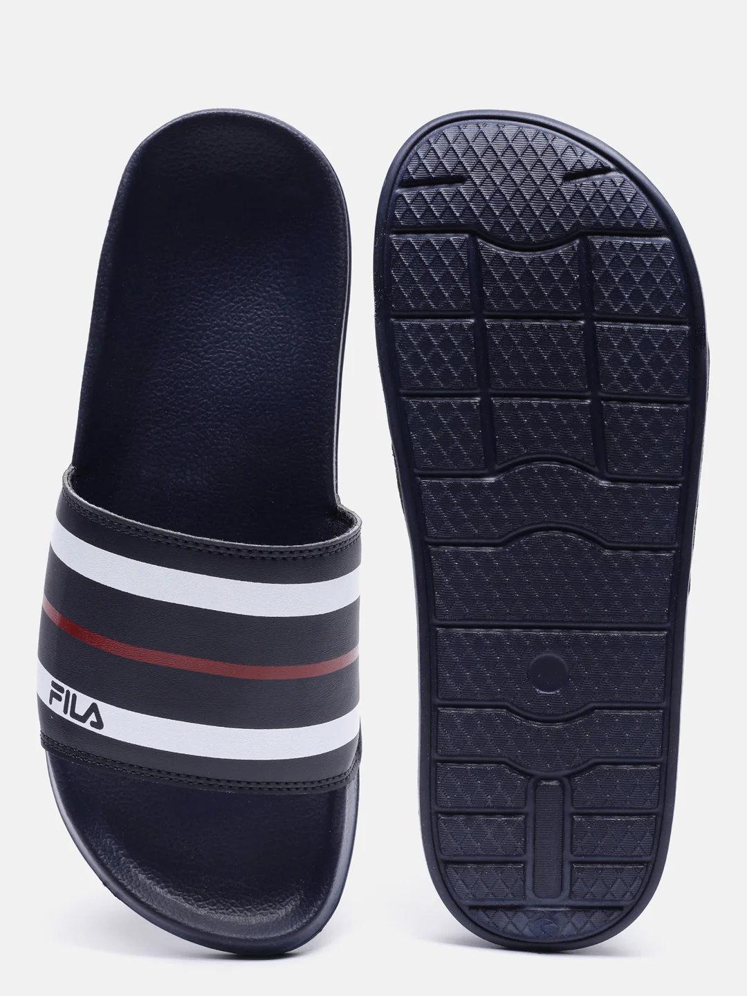 Fila Grey Easeseven Men's Slippers - Image 4