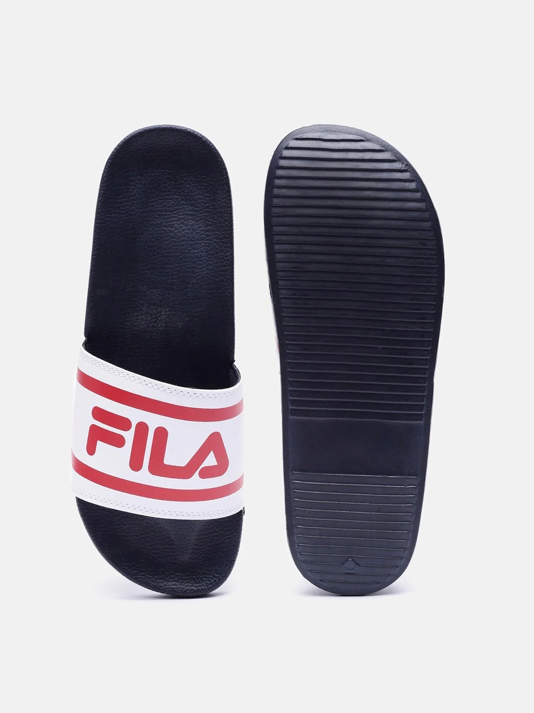 Fila Black Sliderage Men's Slippers - Image 4