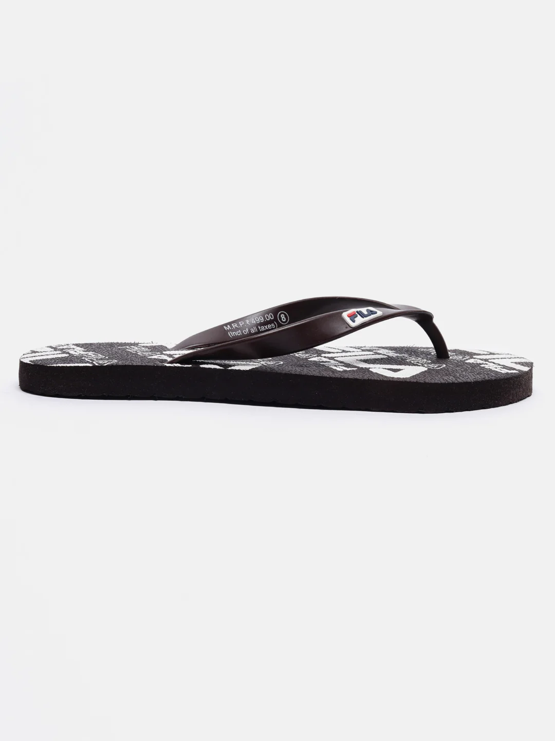 Fila Maroon Nabaa Men's Flip Flops - Image 3