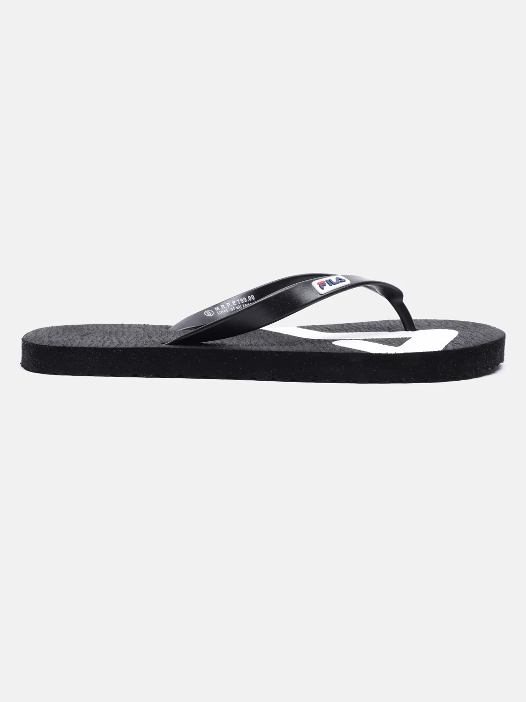 Fila Black Chap Plus Men's Slippers - Image 3