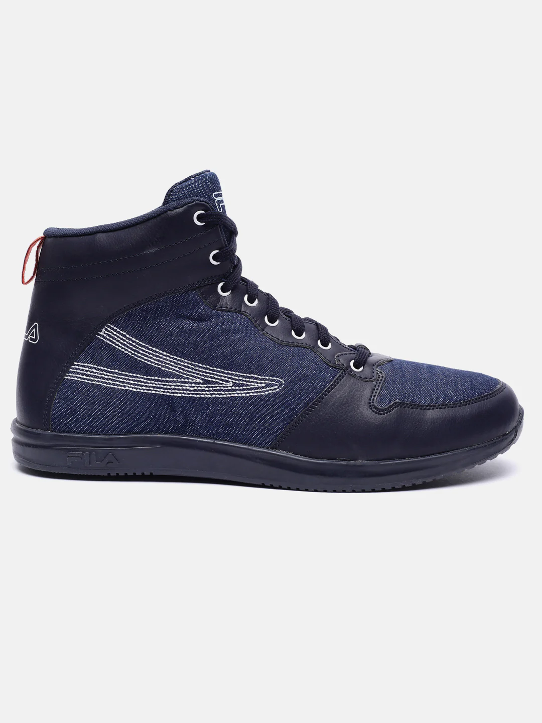 Fila Grey Lexif Denim Men's Sneaker - Image 3