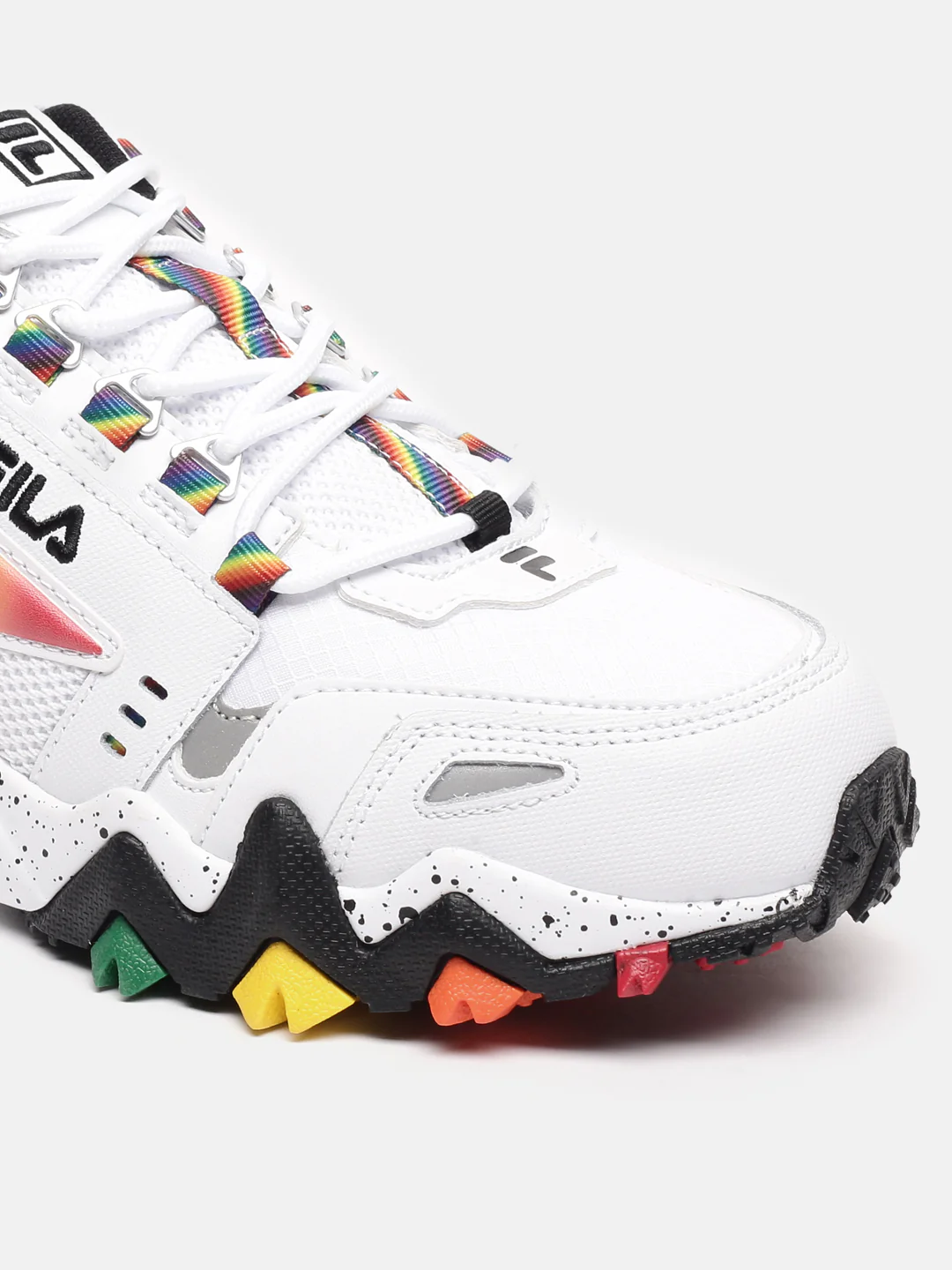Fila White Oakmont TR Pride Men's Sneakers - Image 5