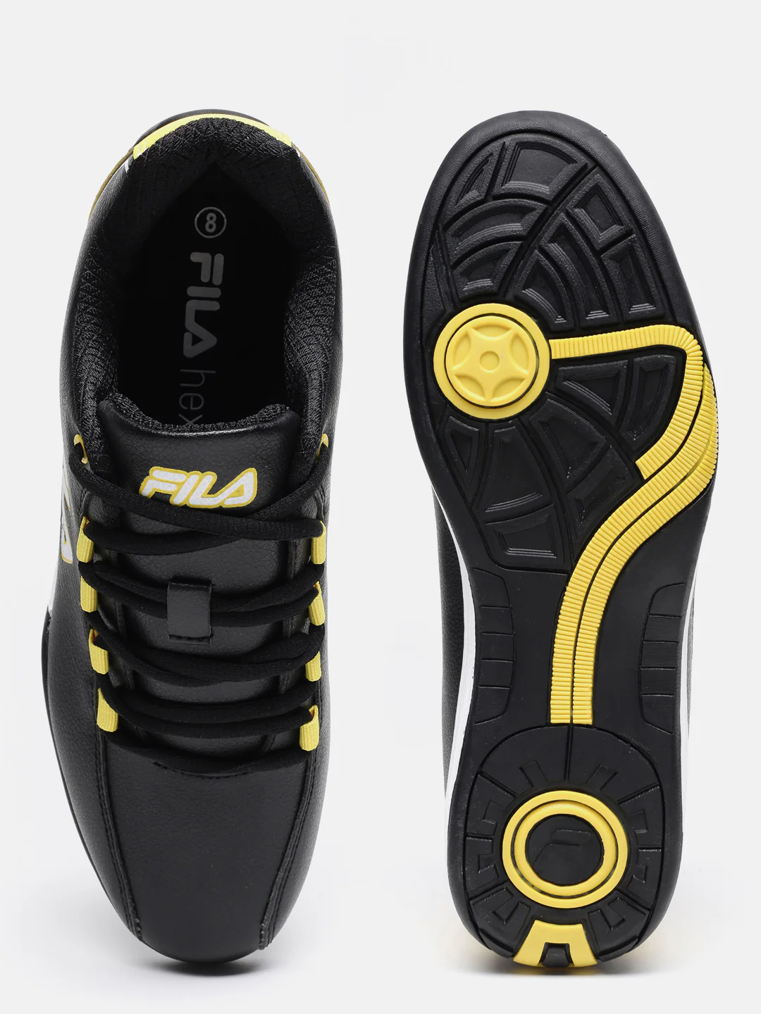 Fila Black Kerb Plus Men's Motorsport Sneakers - Image 4
