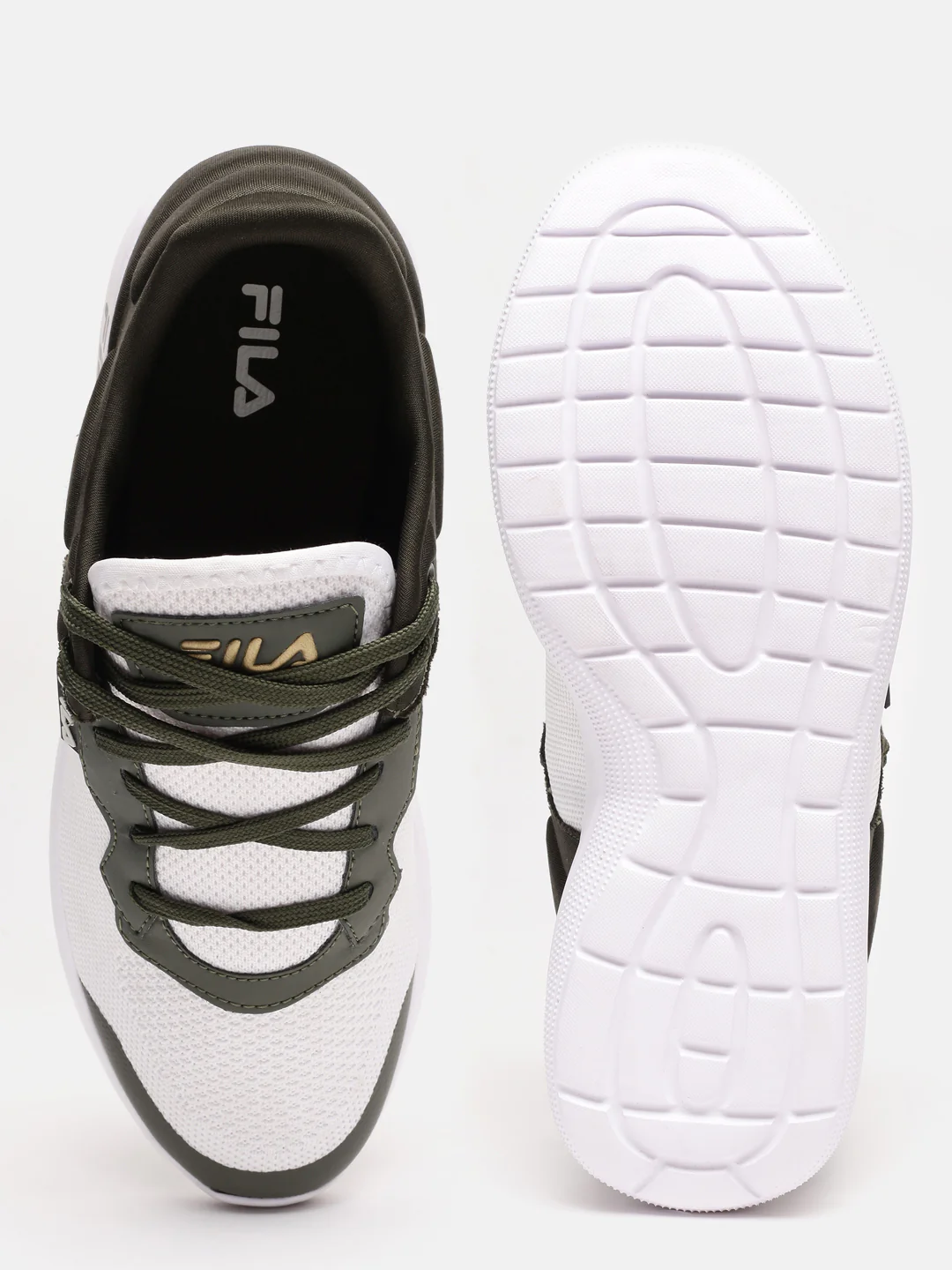 Fila White Decora Men's Sneakers - Image 4