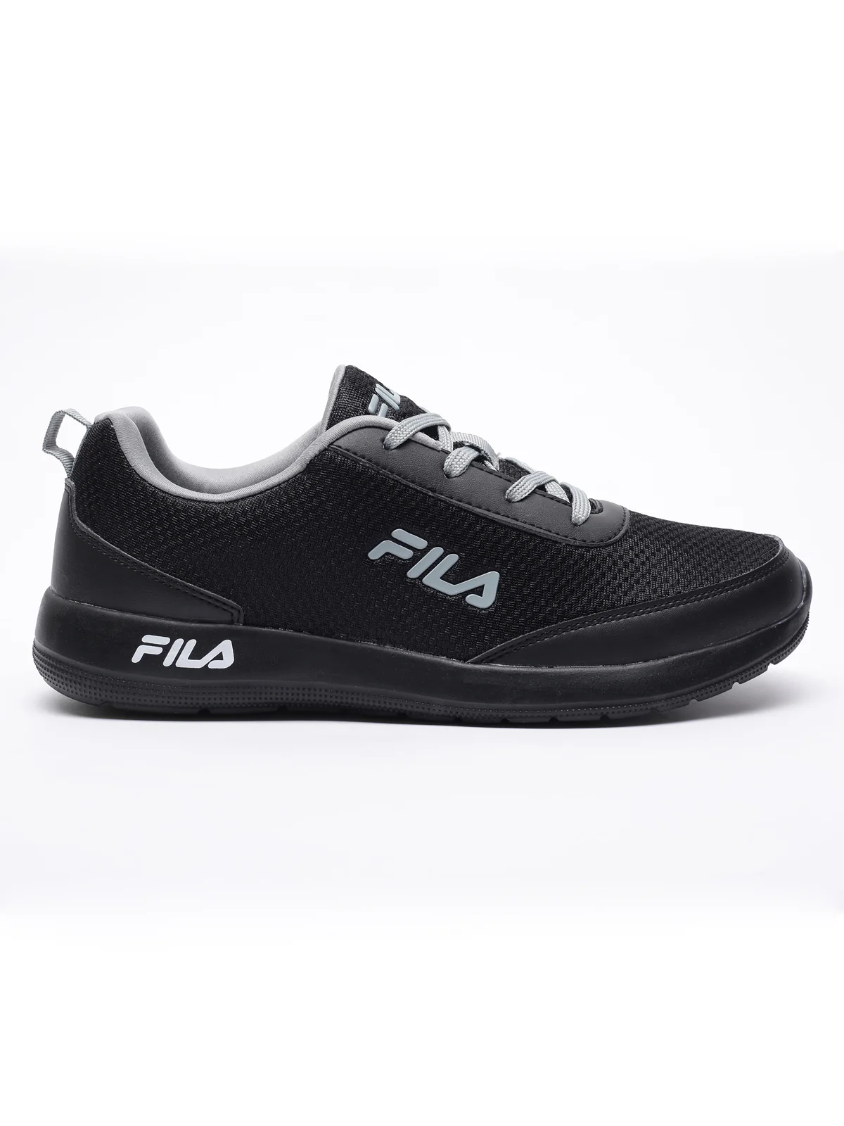 Fila Black Aleso Plus Men's Running Shoes - Image 3