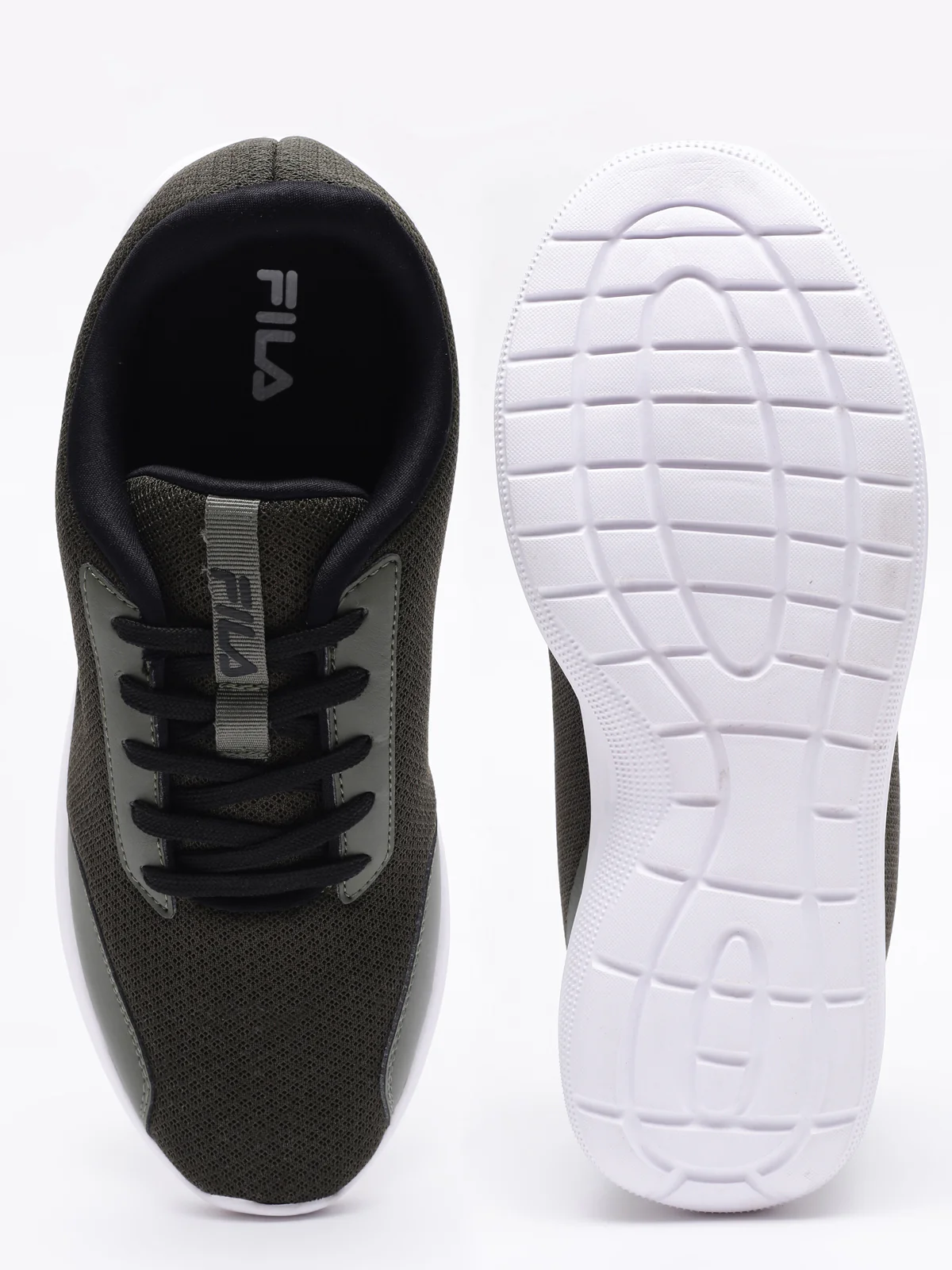 Fila Black Sabetto Plus Men's Running Shoes - Image 4