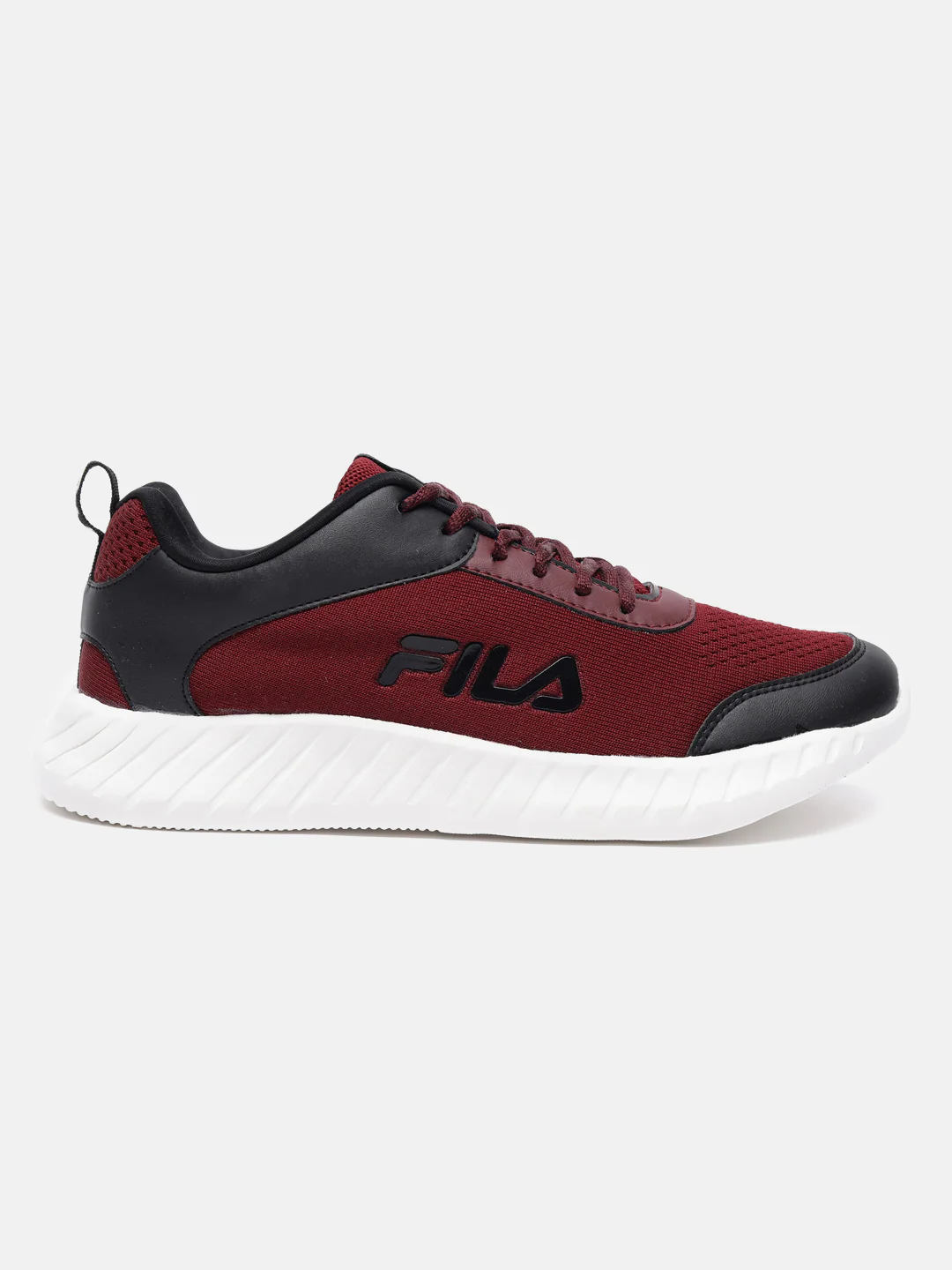 Fila Black Karto Plus Men's Running Shoes - Image 4