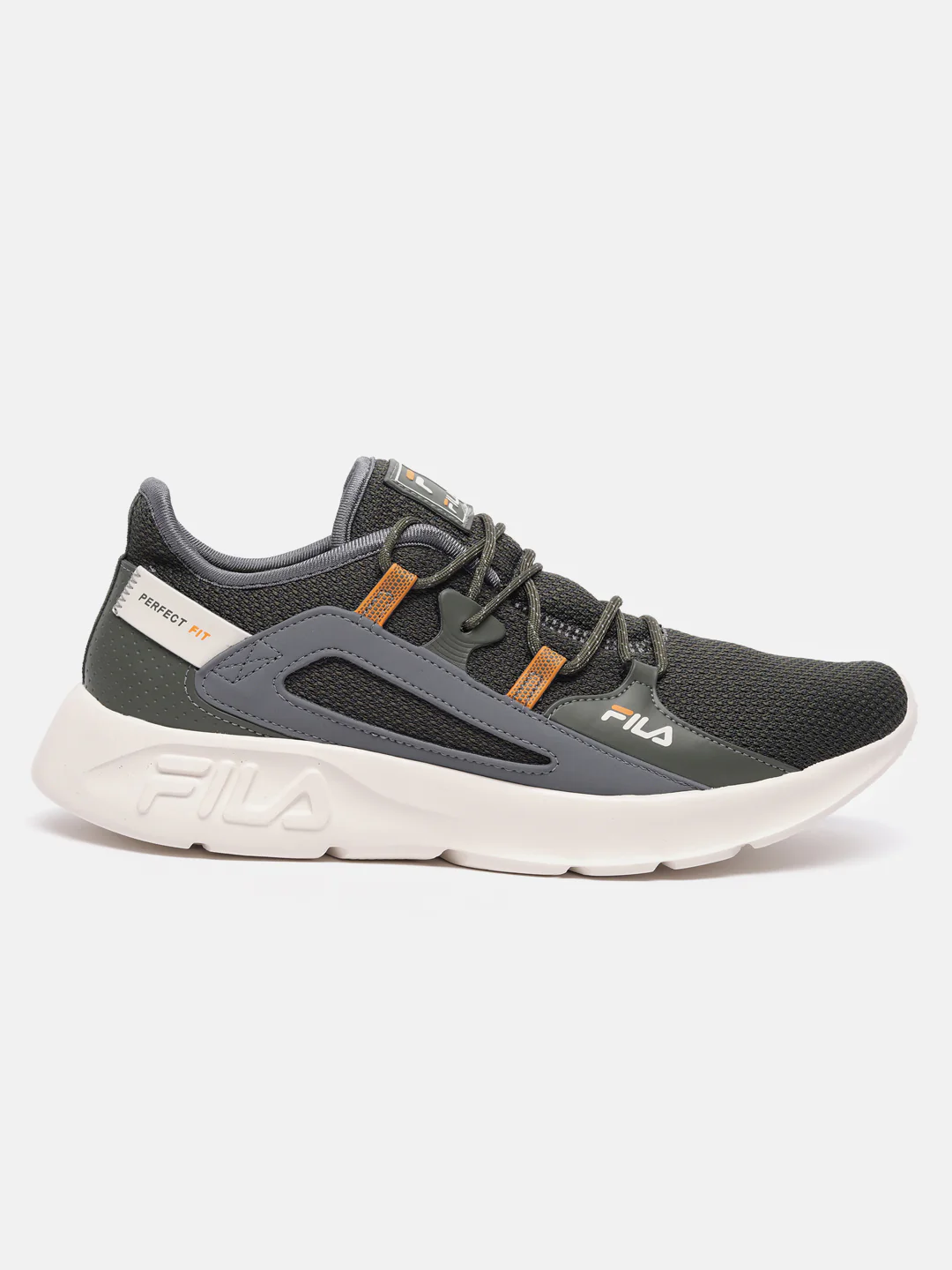 Fila Black Perfect Fit Men's Sneakers - Image 4