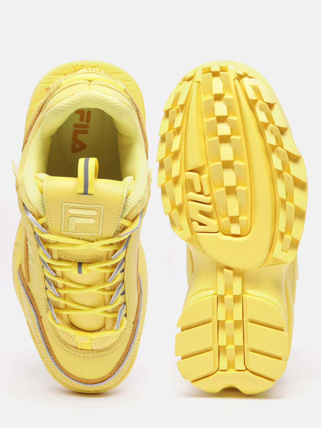 Fila Yellow Disruptor Ii Exp Women Sneakers - Image 5