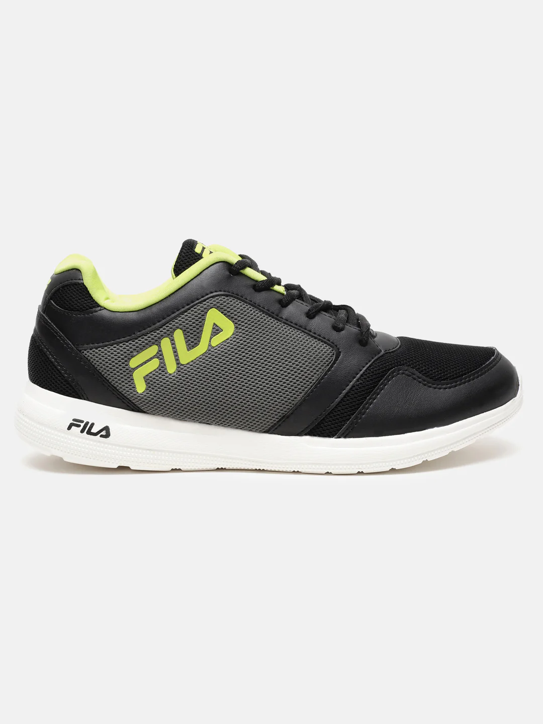Fila Light Pink Wide Men's Running Shoes - Image 3
