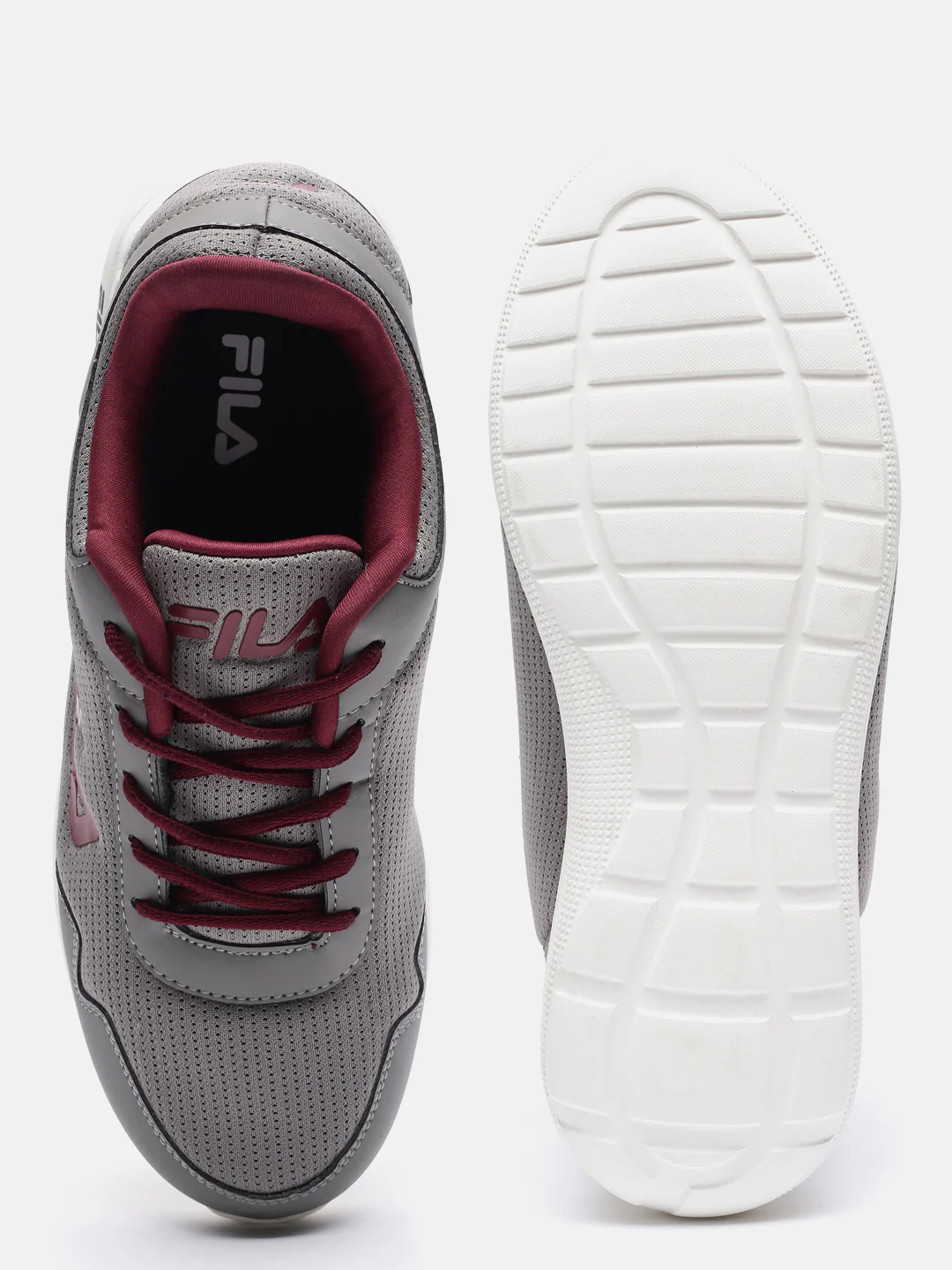 Fila Black Lbawer Men's Running Shoes - Image 4
