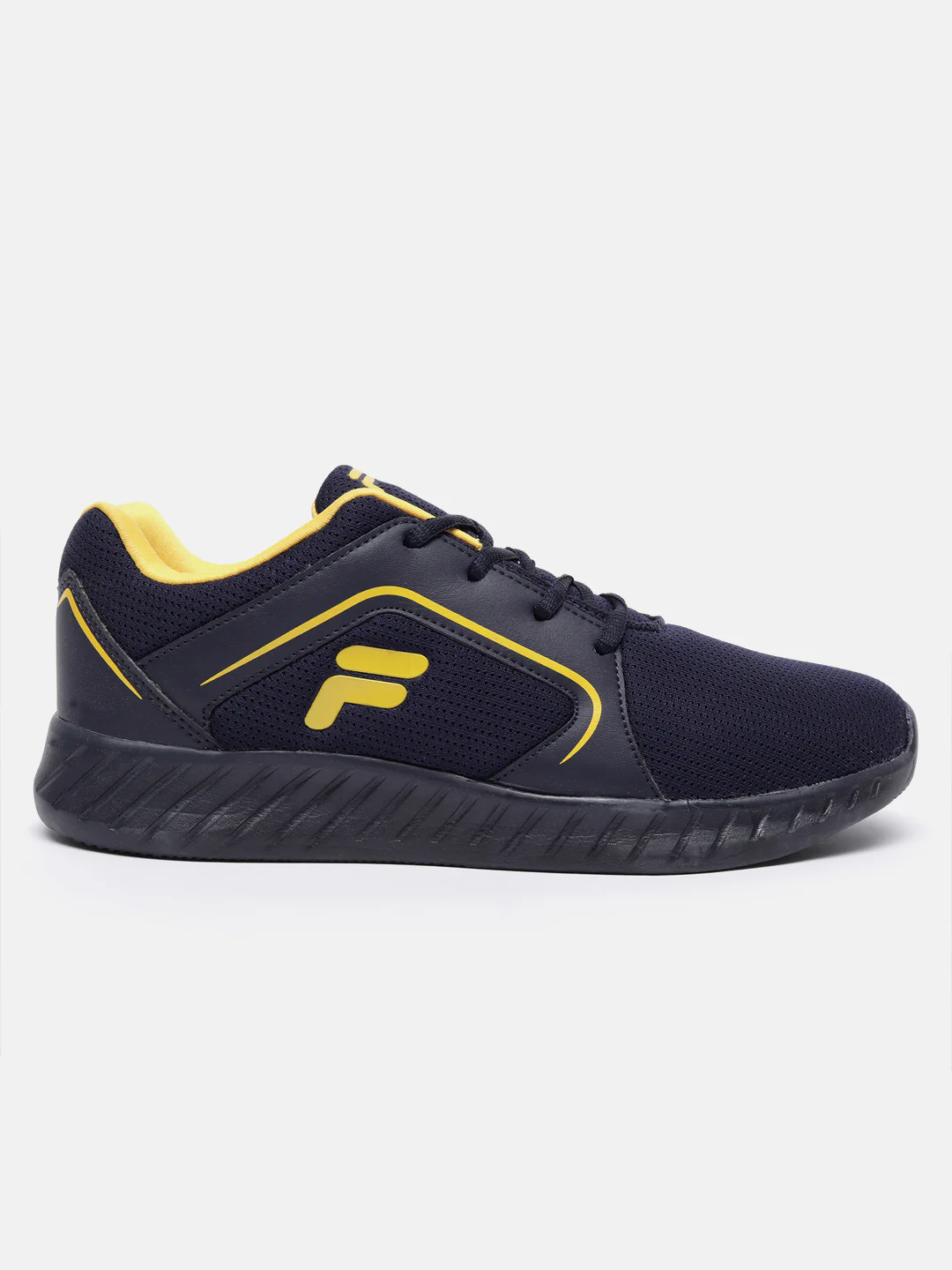 Fila Black Bapore Men's Running Shoes - Image 4