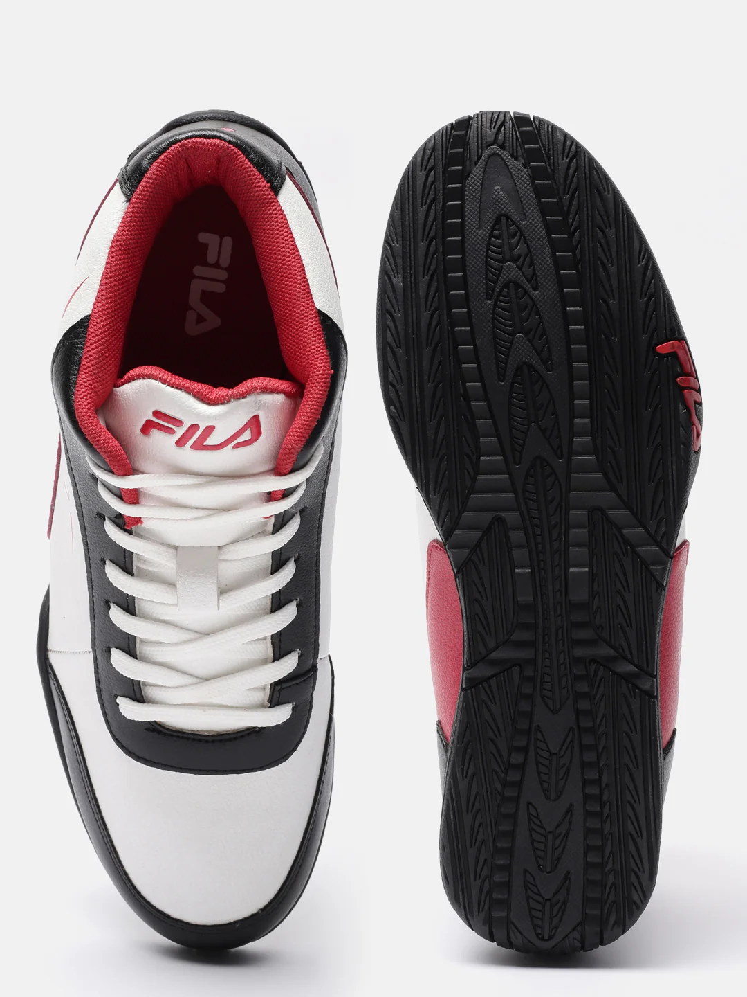 Fila Black Hanma Men's Motorsport Sneakers - Image 4
