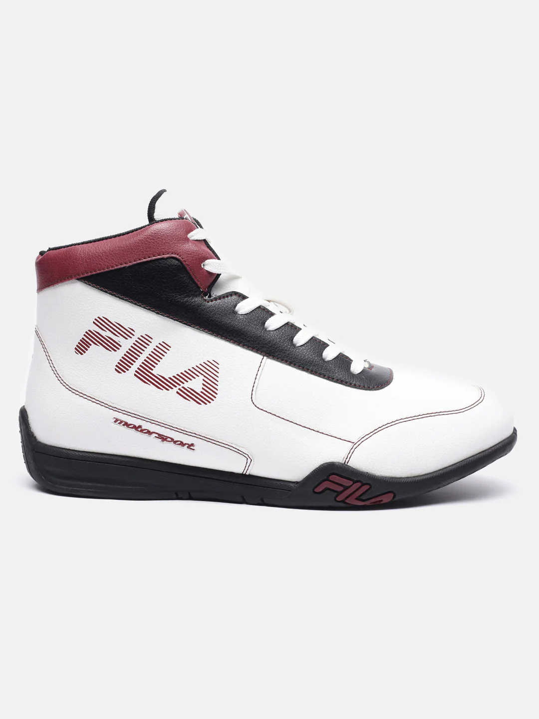 Fila Black Baki Men's Motorsport Sneakers - Image 4