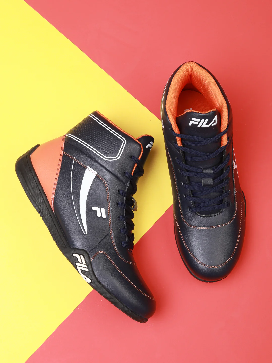 Fila Peacoat Isu Men's Motorsport Sneakers - Image 2