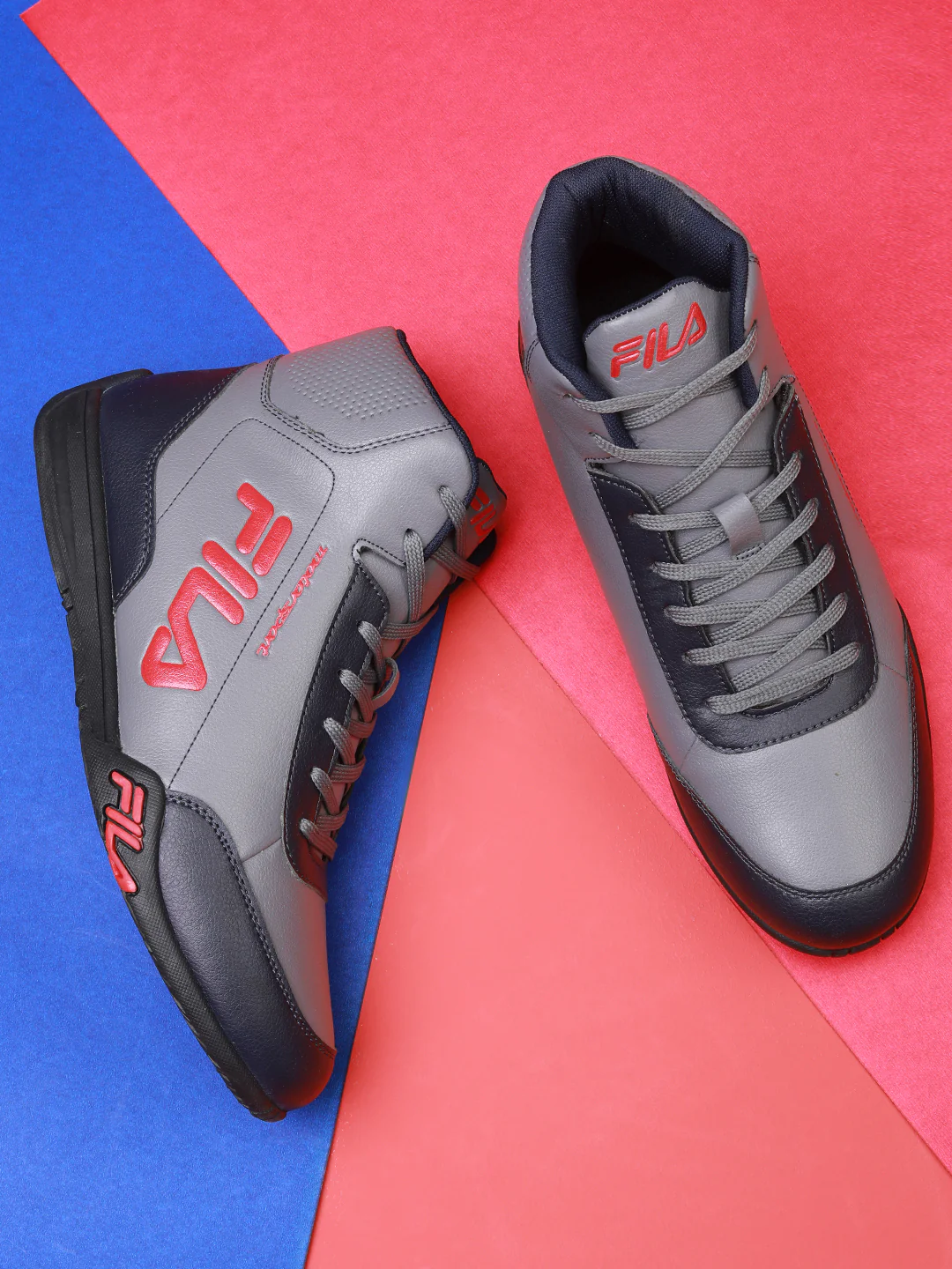 Fila White Noah Men's Motorsport Sneakers - Image 2