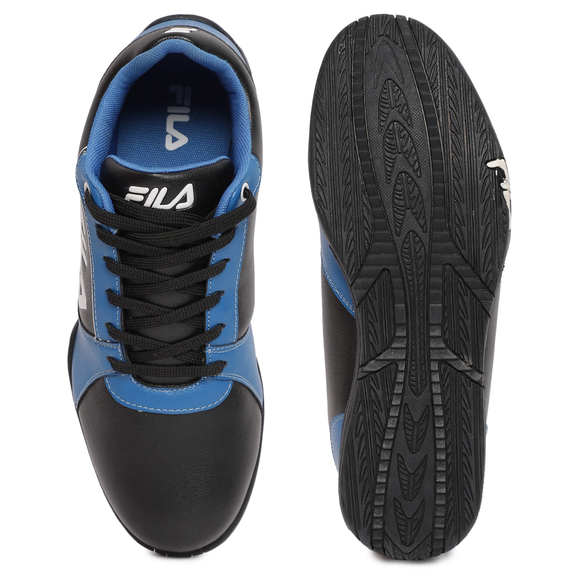 Fila Black Ohama Men's Motorsport Sneakers - Image 4