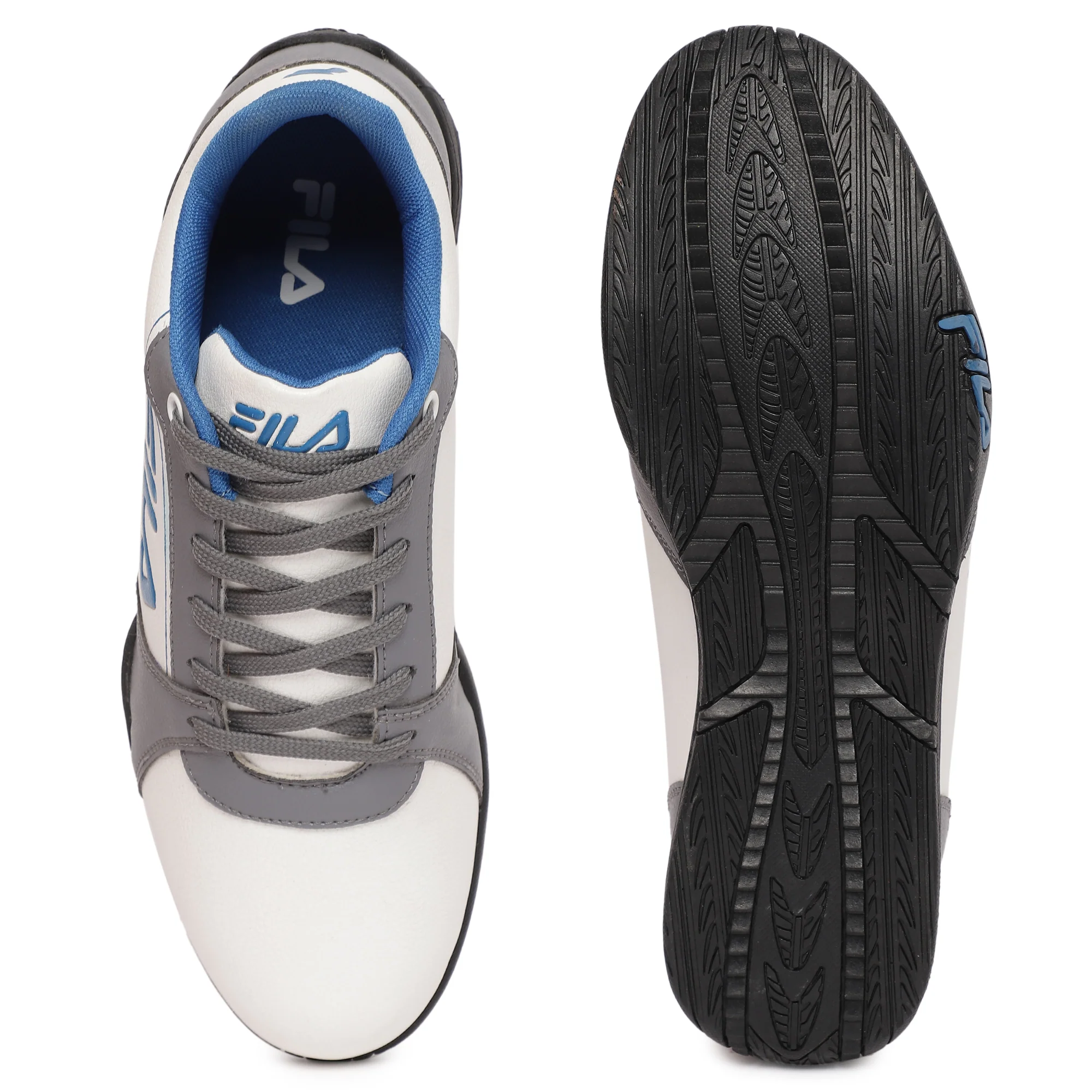 Fila White Ohama Men's Motorsport Sneakers - Image 4