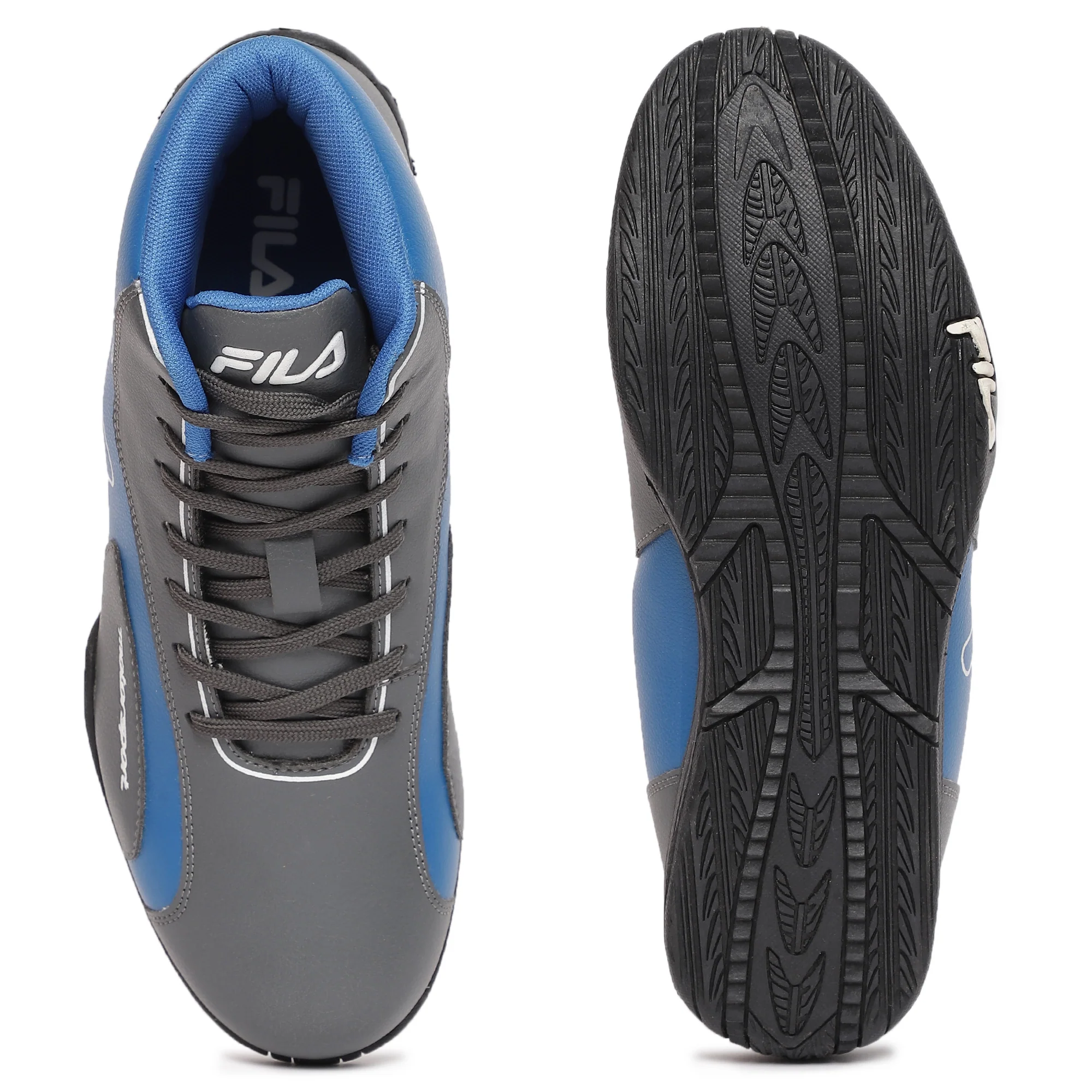 Fila White Hashira Men's Motorsport Sneakers - Image 4