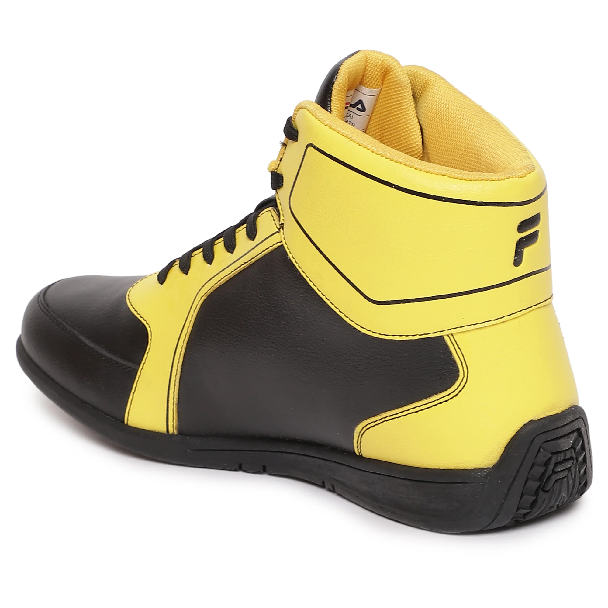 Fila White Shikai Men's Motorsport Sneakers - Image 3