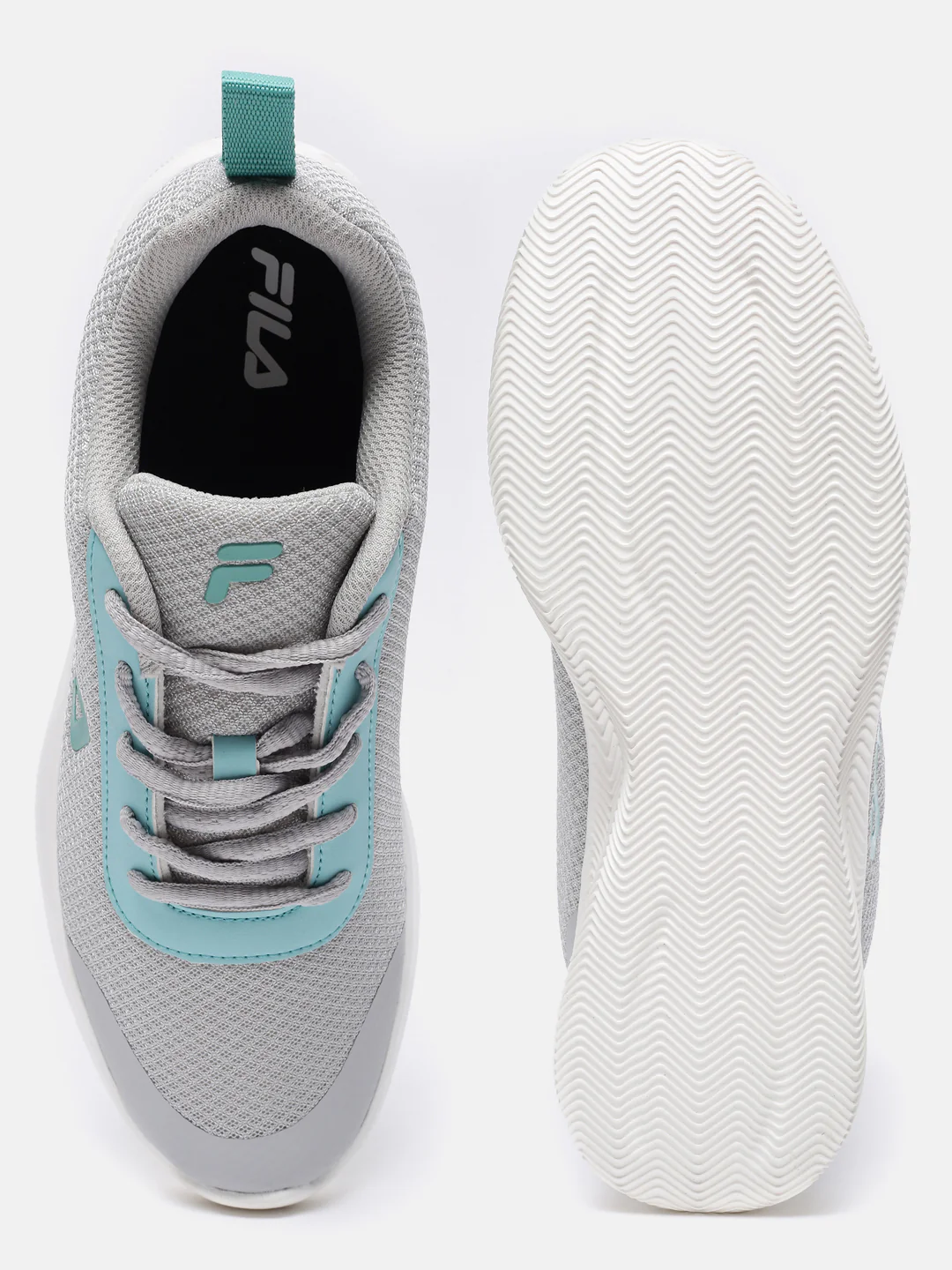 Fila White Krotey Women's Running Shoes - Image 5