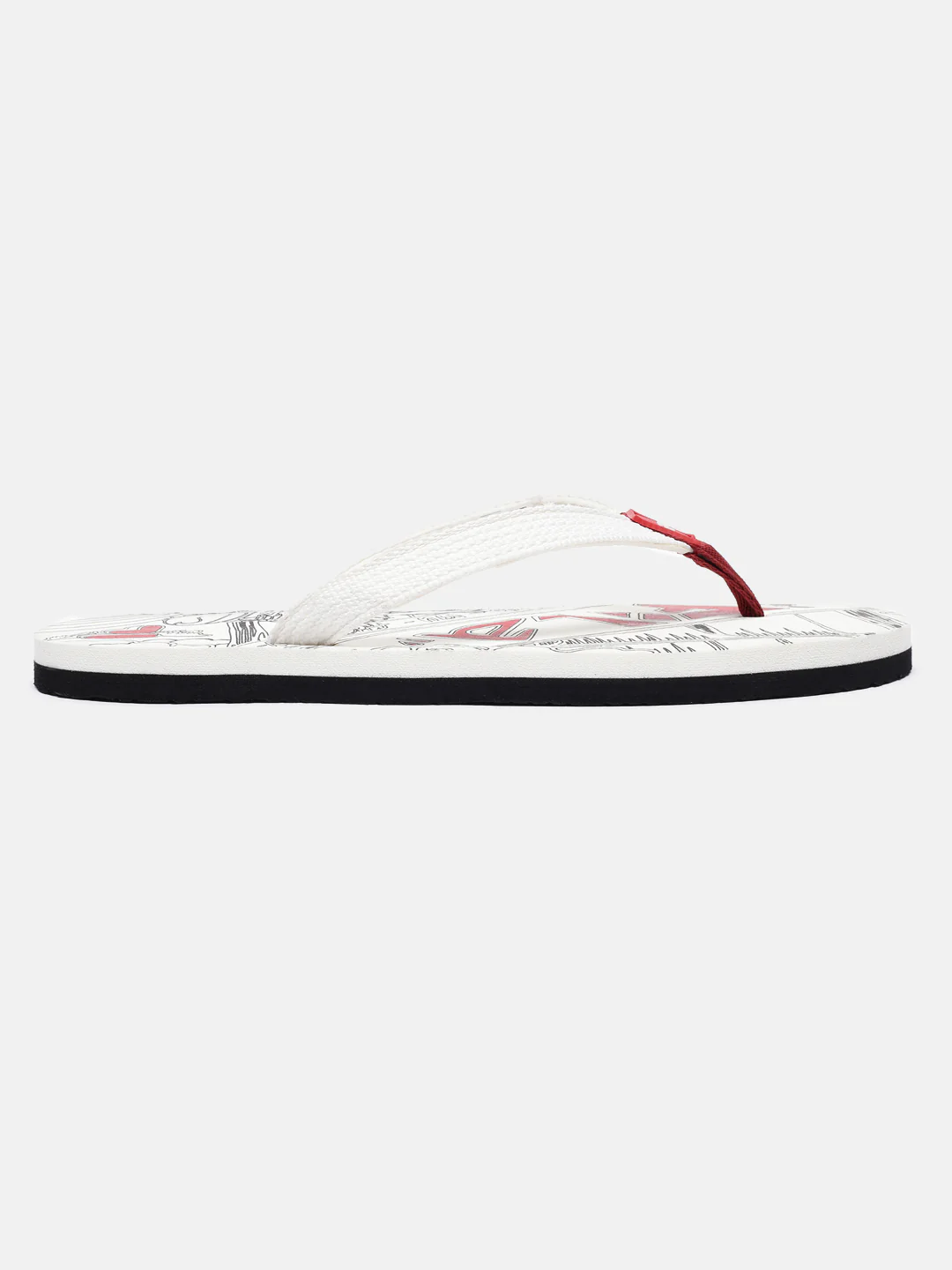 Fila White Liana Men's Flip Flops - Image 4
