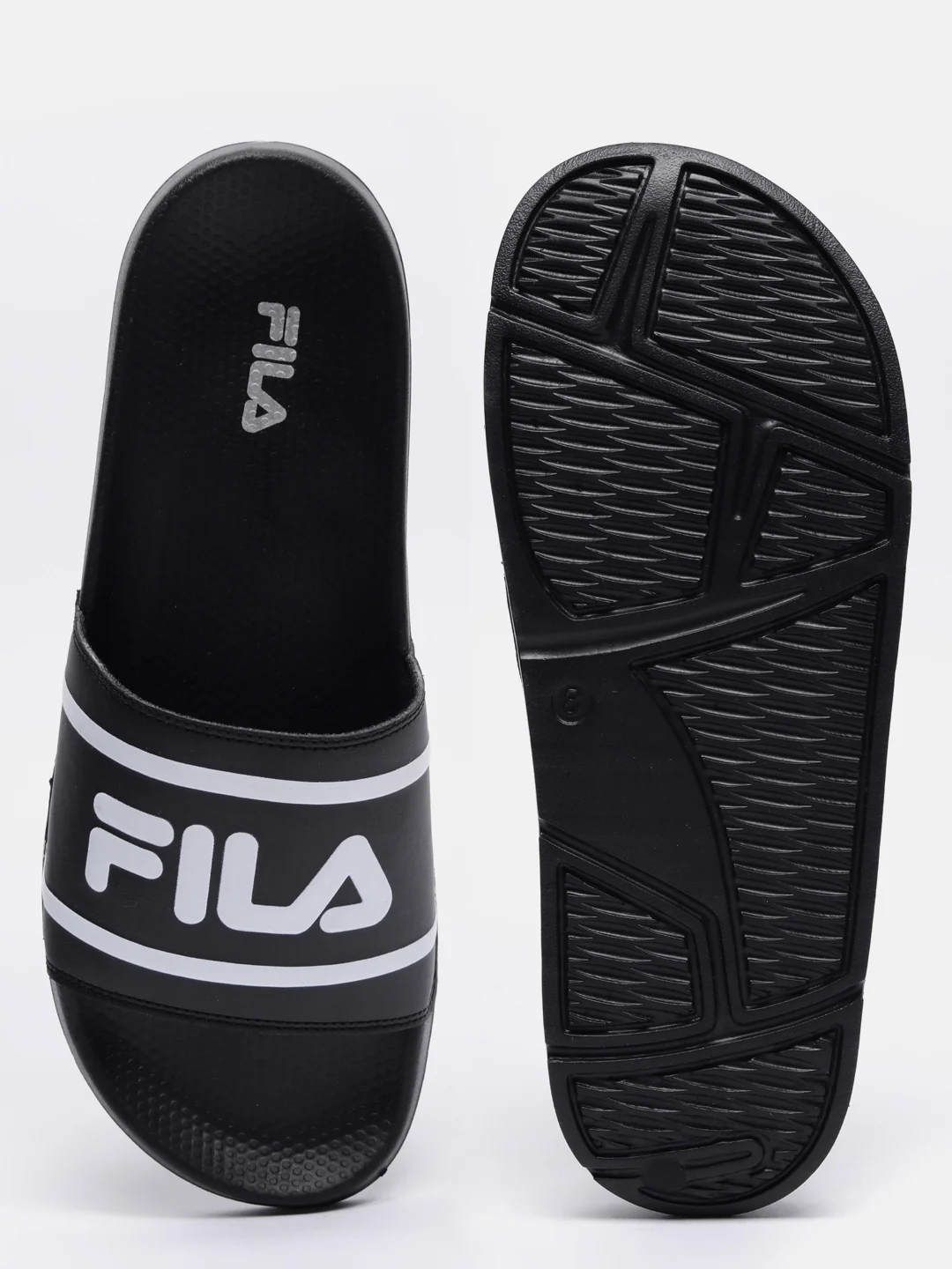 Fila Grey Slideraze II Men's Slippers - Image 4