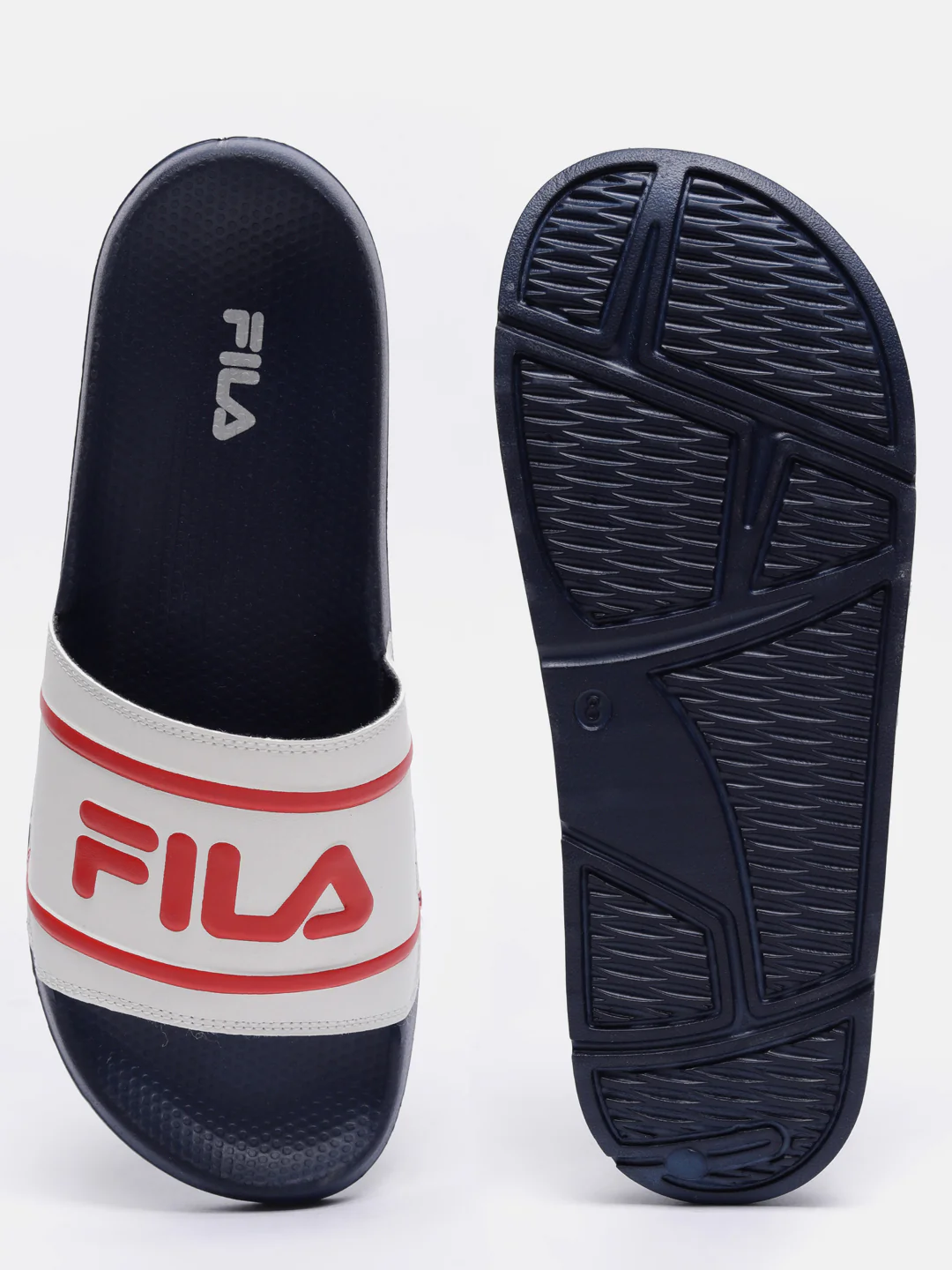 Fila Grey Slideraze II Men's Slippers - Image 4