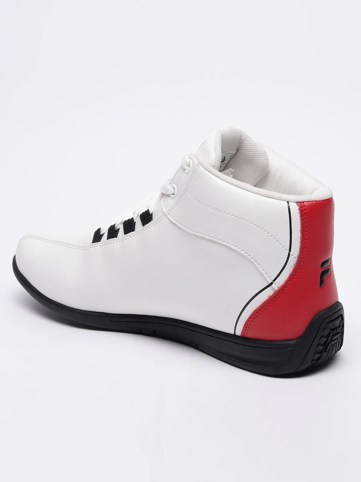 Fila White Nitro Plus Men's Motorsport Sneakers - Image 2
