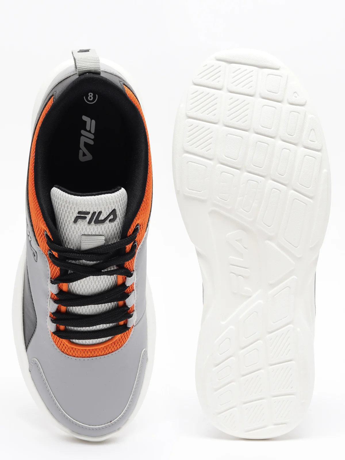 Fila Black Igolo Men's Running Shoes - Image 4