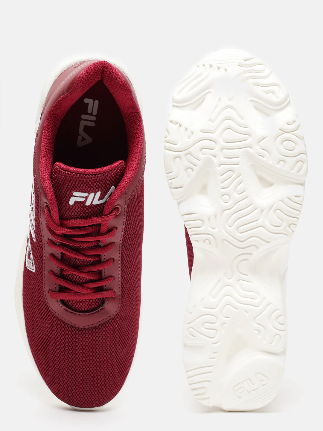 Fila Red Parker Men Running Shoes - Image 5