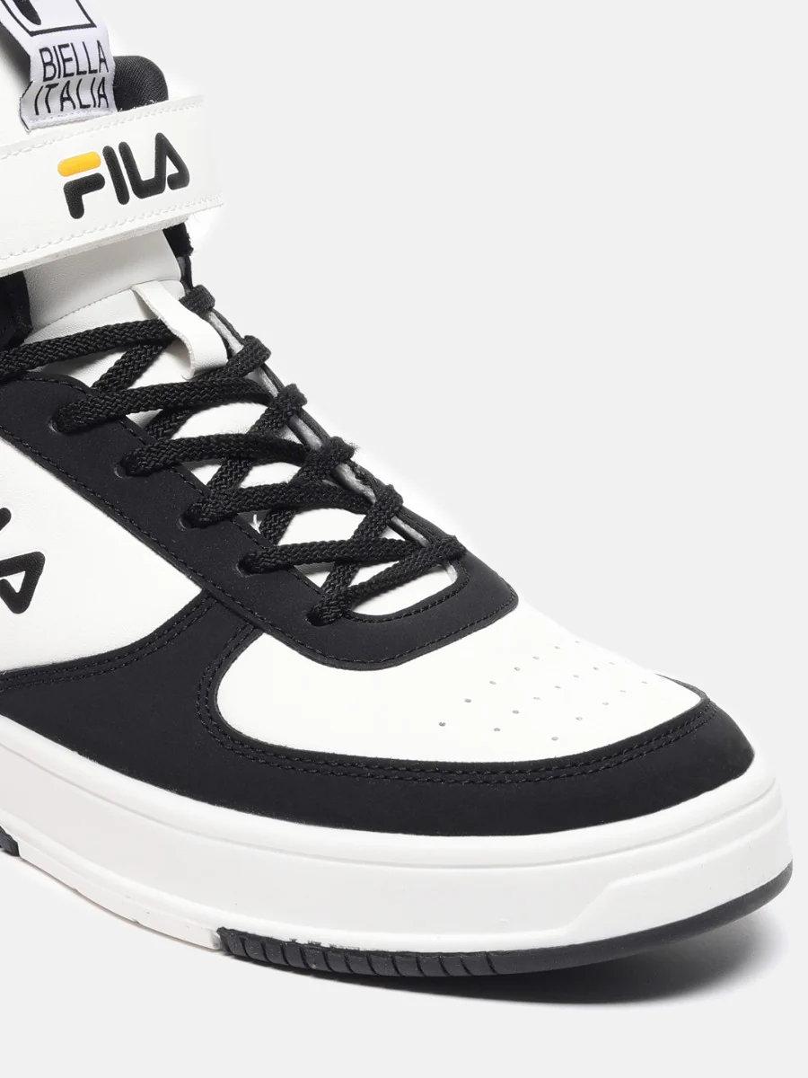 Fila Men Azaro White & Black Basketball Shoes - Image 6