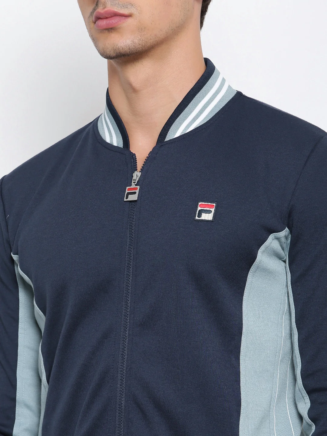 Fila Peacoat Settanta Men's Quilted Jacket - Image 5