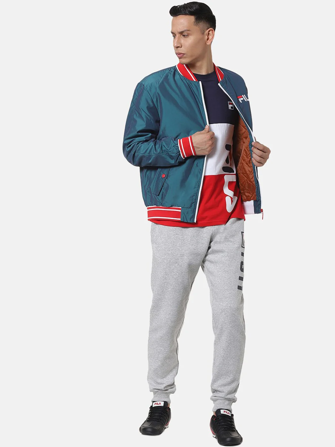 Fila Peacoat Skyler Men's Jacket - Image 4