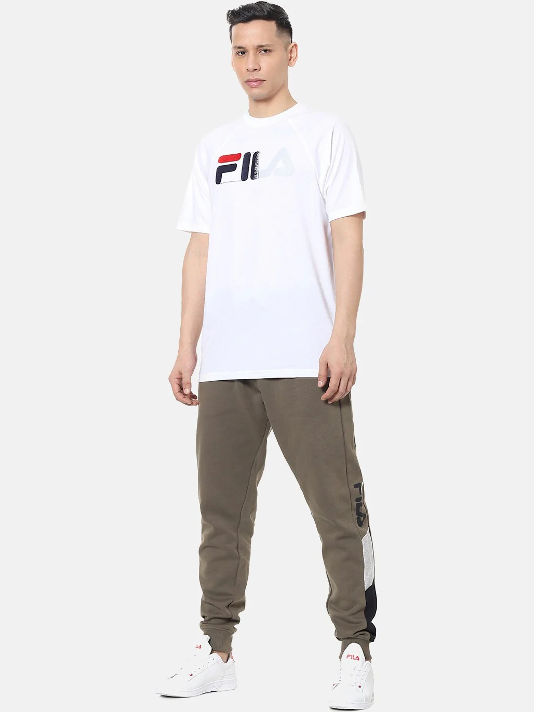 Fila Grey Hawk Men's Basic T-Shirt - Image 2
