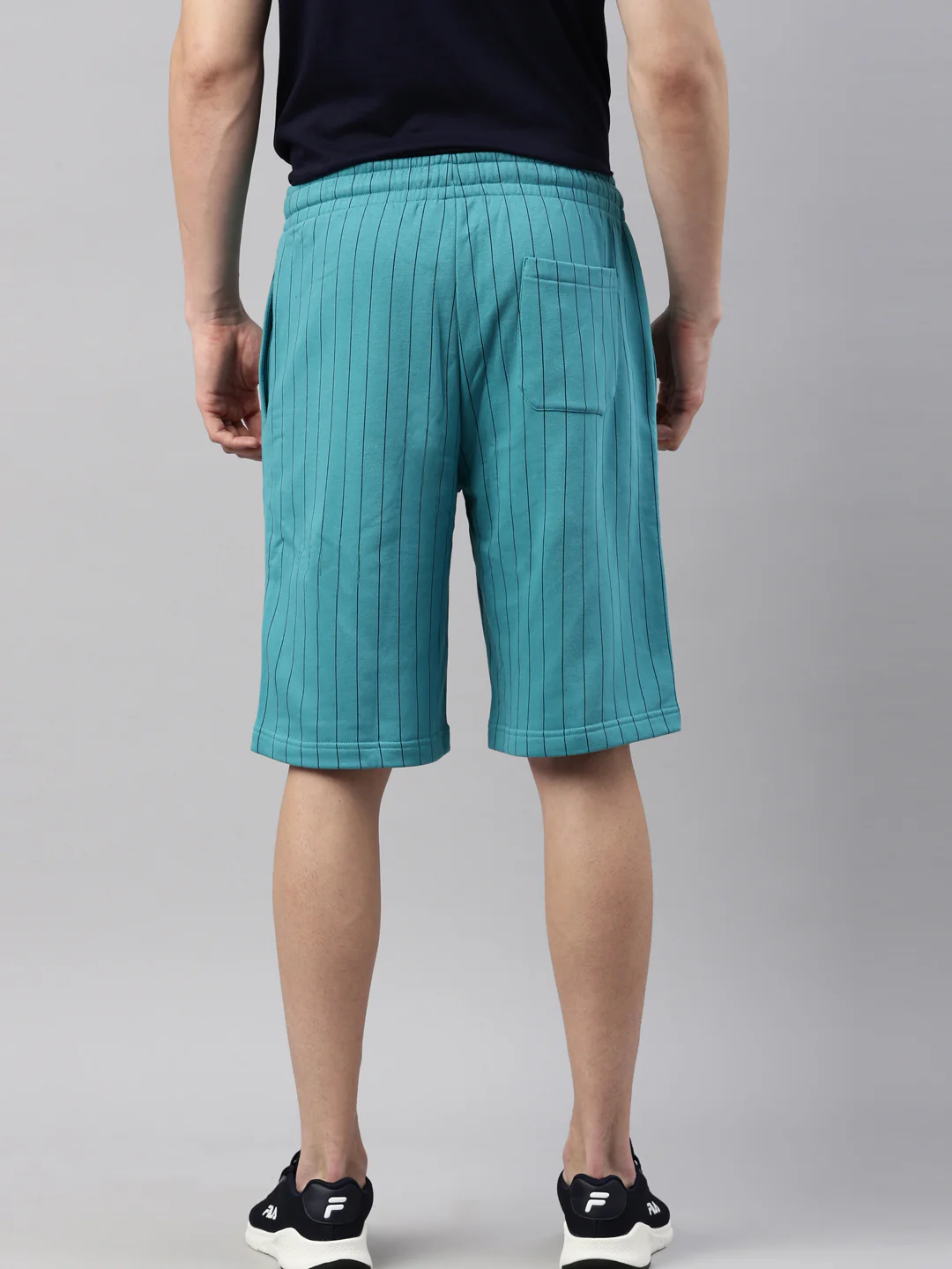 Fila Black BB1 Men's Stripe Shorts - Image 5