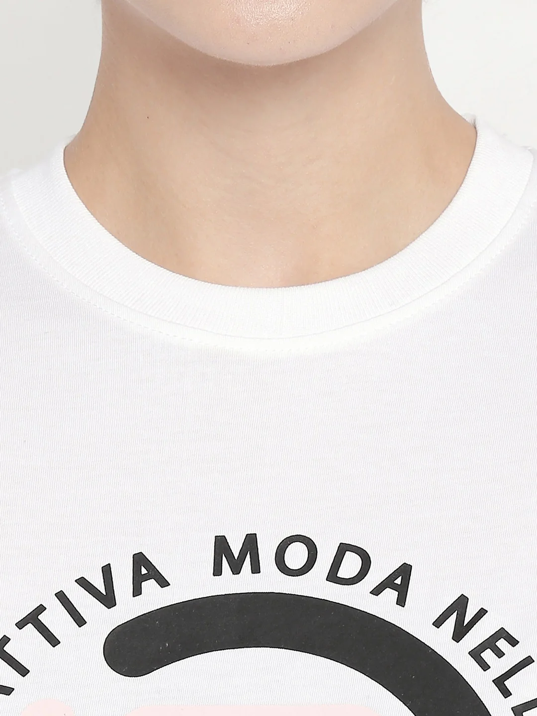 Fila White Flore Women's Graphic T-Shirt - Image 2