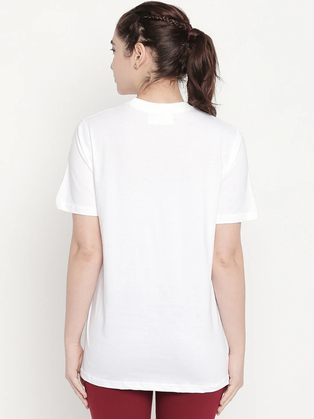 Fila White Flore Women's Graphic T-Shirt - Image 4