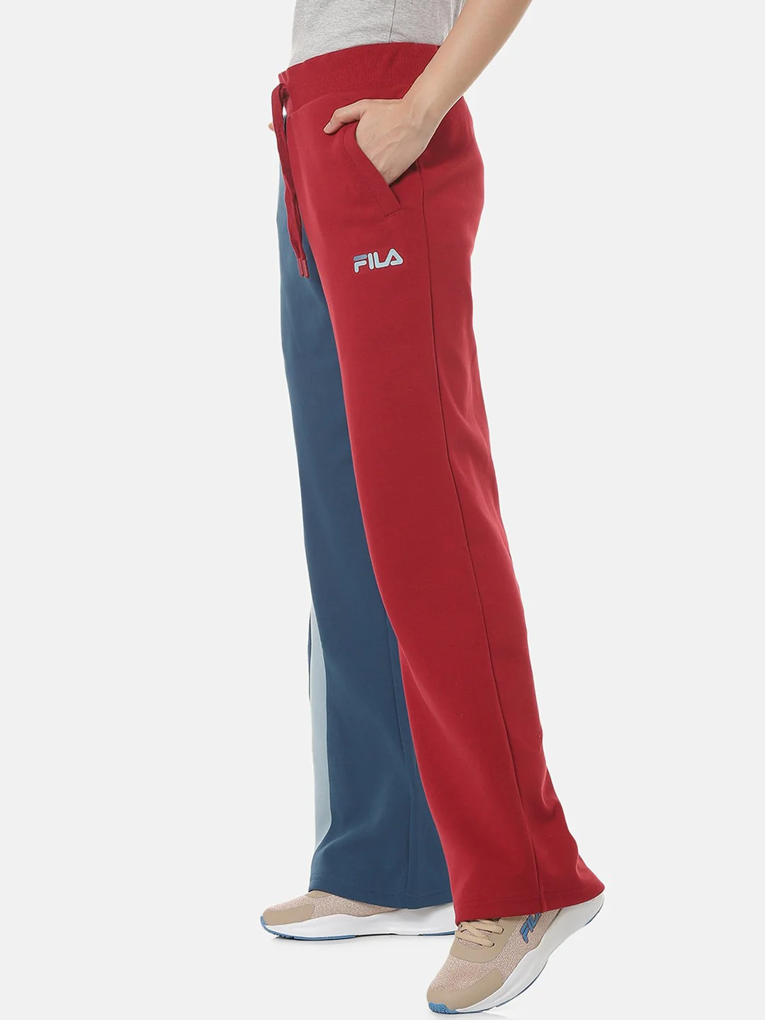 Fila Black Sayuri Women's Logo Pant - Image 3