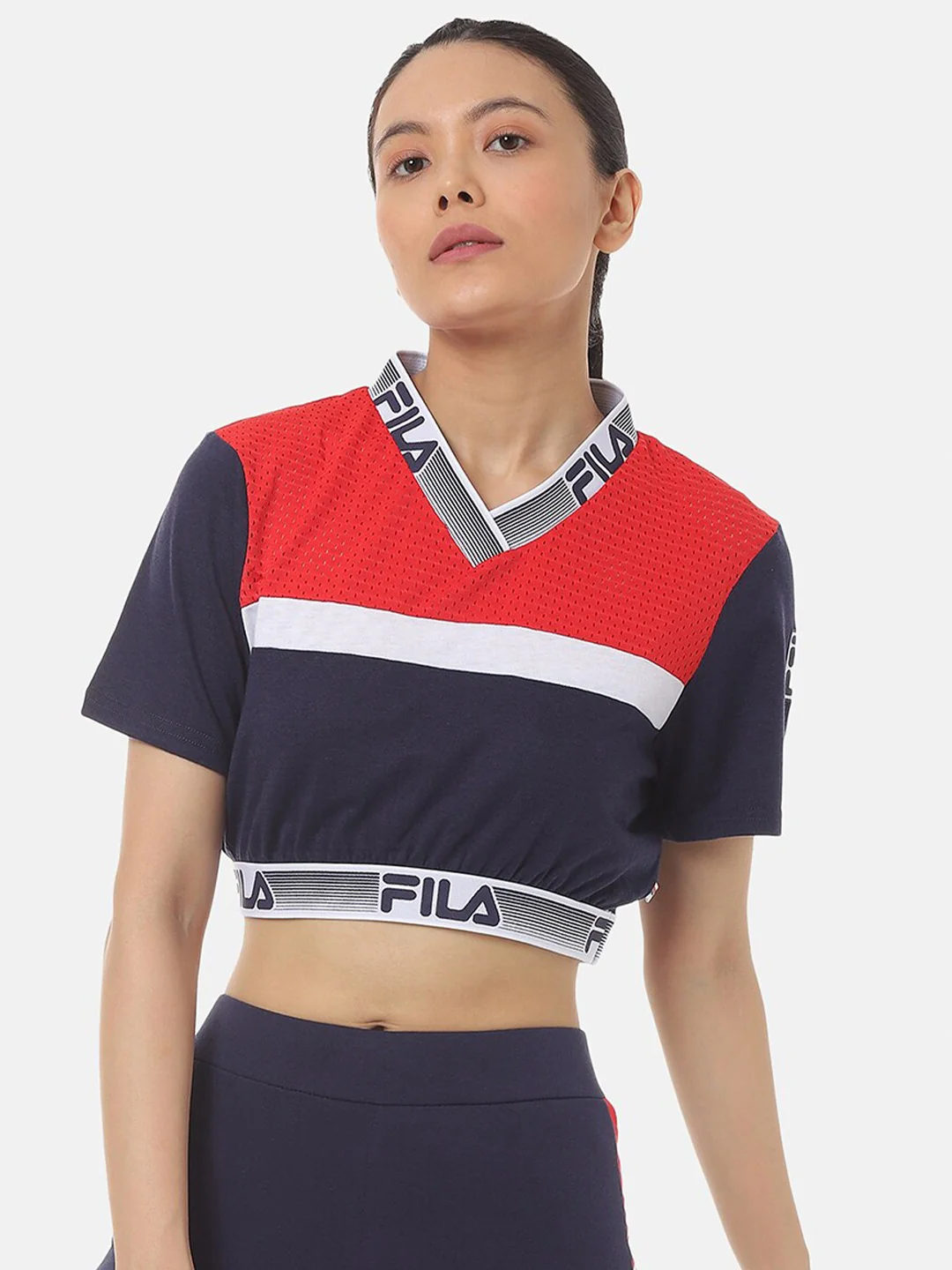 Fila Black Addison Women's Graphic T-Shirt