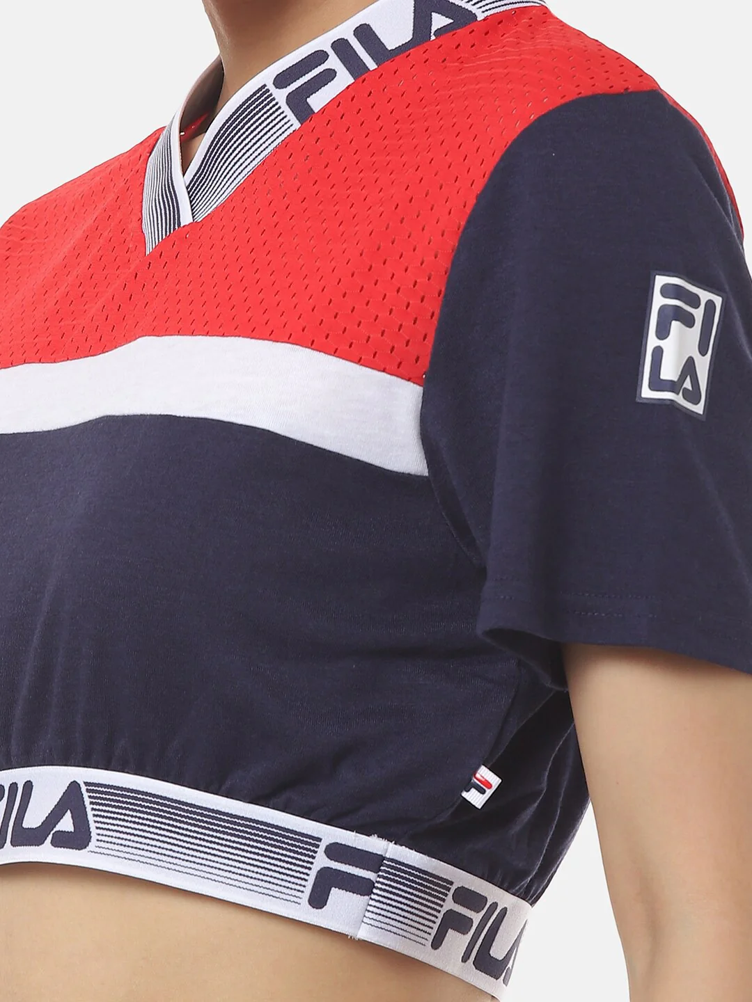 Fila Black Addison Women's Graphic T-Shirt - Image 2