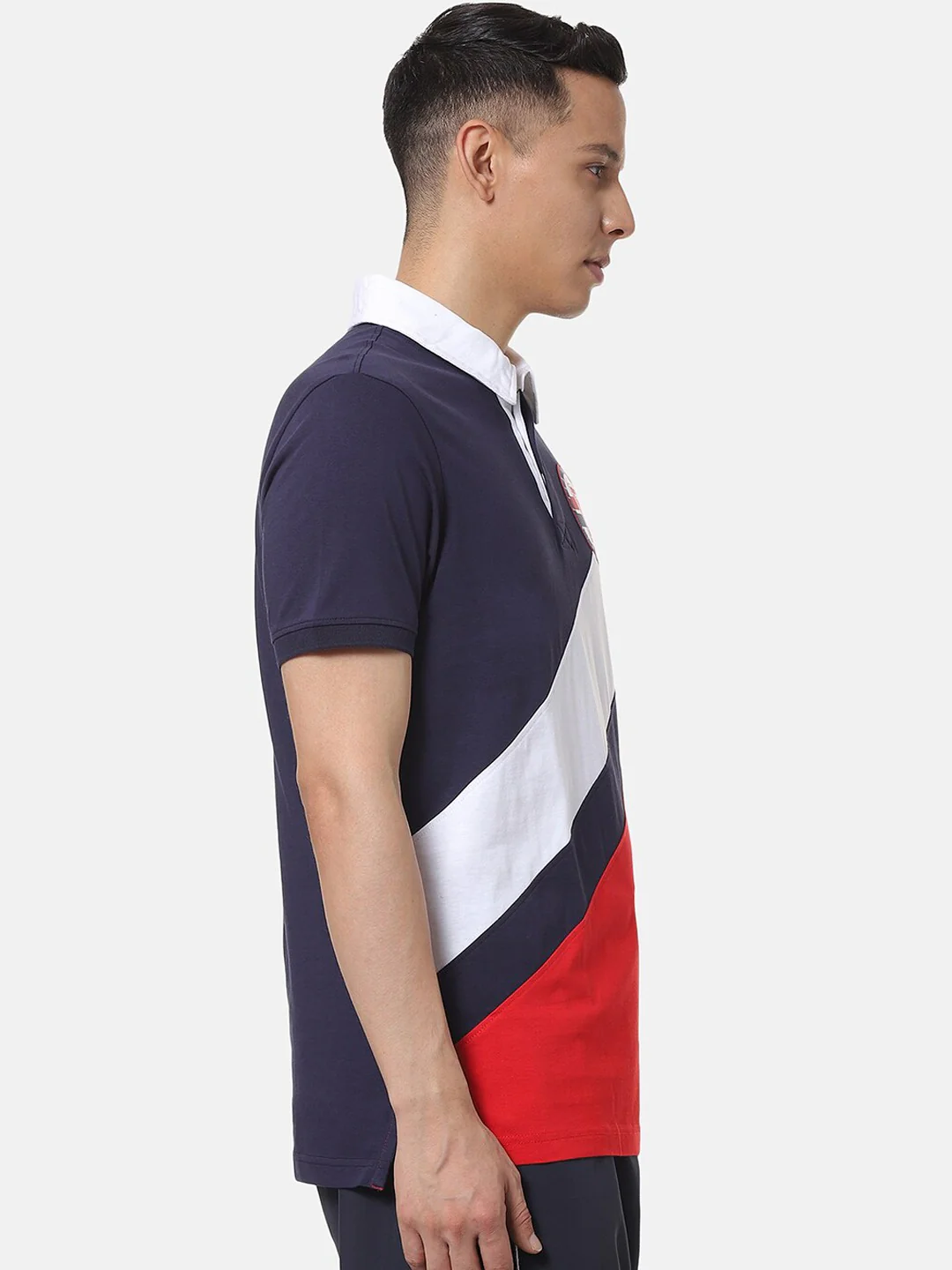 Fila Red Hubert Men's Polo - Image 3