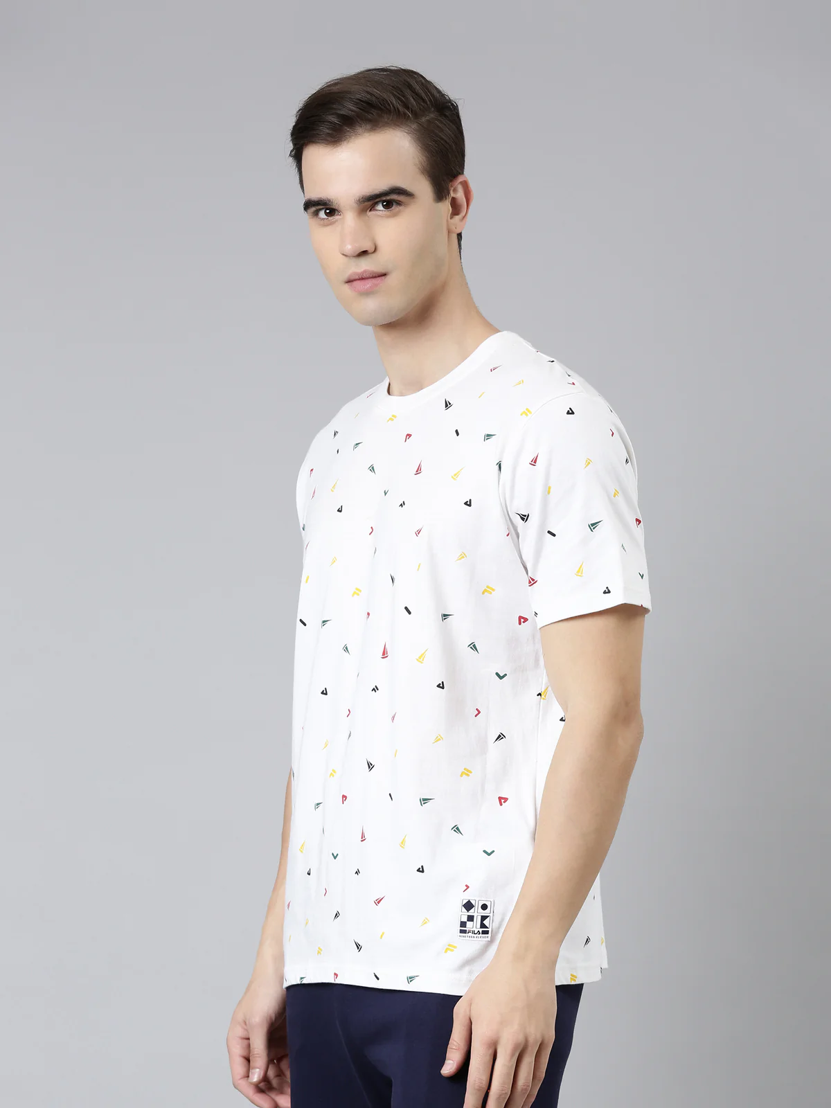 Fila Black Tyler Men's Graphic T-Shirt - Image 3